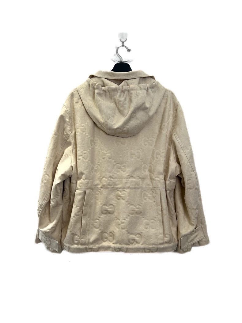 Gucci Gucci Beige Double G Zipper Jacket-2506 Size US L / EU 52-54 / 3 - 3 Thumbnail