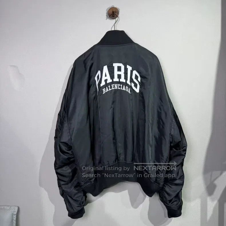 Balenciaga Balenciaga Baseball Jacket Size US S / EU 44-46 / 1 - 2 Thumbnail