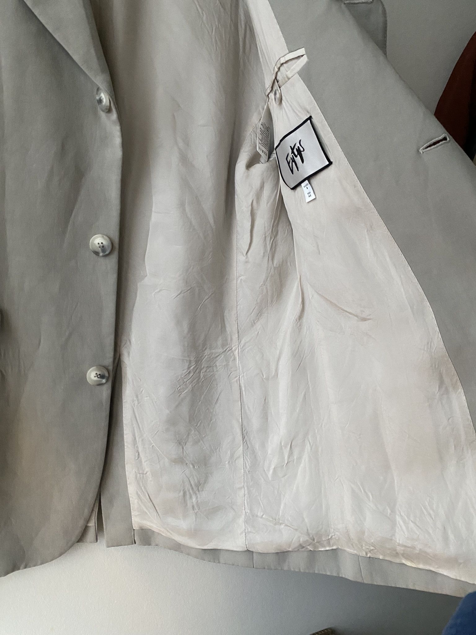 Acne Studios $410 - Oversized Blazer Jacket - Lyocell/Linen Size US XS / EU 42 / 0 - 12 Thumbnail