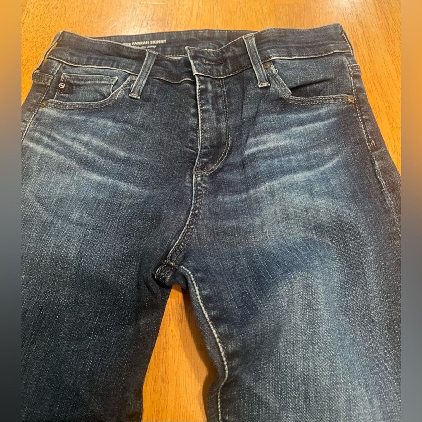 AG Adriano Goldschmied Adriano Goldschmied Skinny hi-rise skinny jeans, size 25R Size 25" / US 0 / IT 36 - 5 Thumbnail