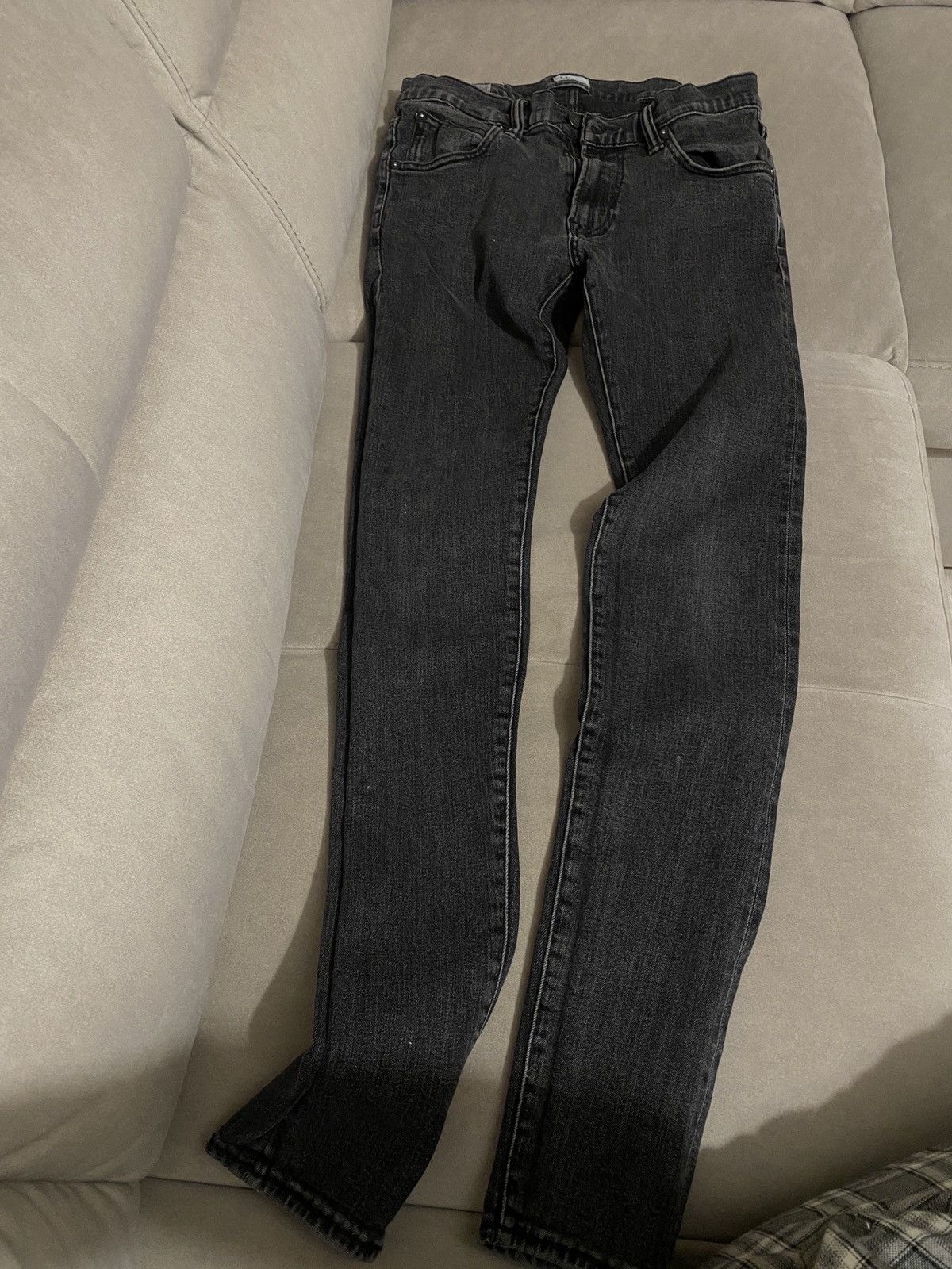 Designer × Edwin × Japanese Brand Edwin ED-85 Slim japanese designer Tapered Jeans 30X34 Size US 30 / EU 46 - 1 Thumbnail