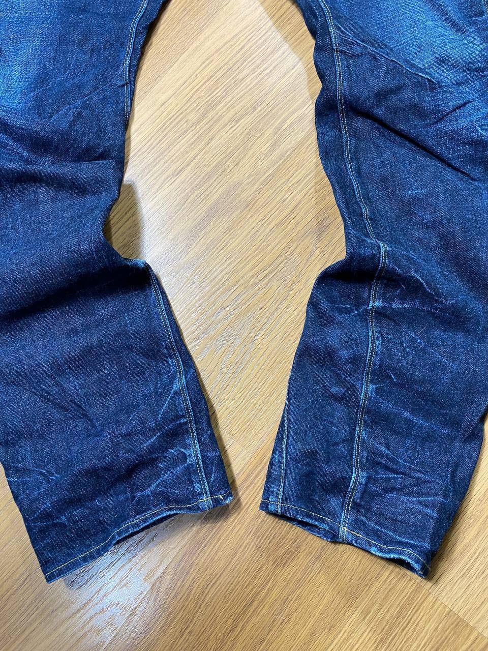 G-Star Crazy Crash Dirty Baggy Faded Jean Japan Avant Garde Style Size US 31 - 5 Thumbnail