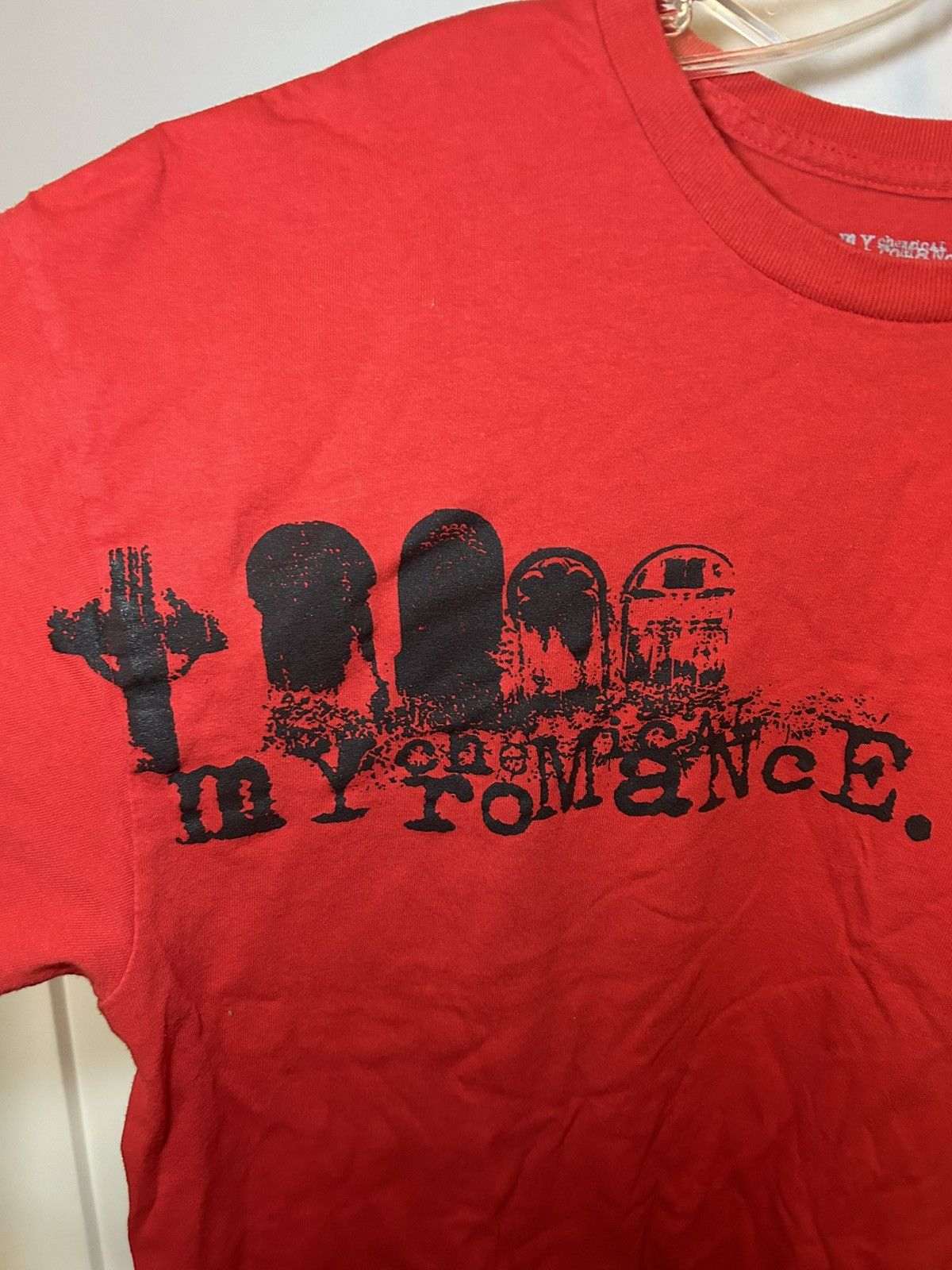 My Chemical Romance Vintage My Chemical Romance mcr graveyard headstone t-shirt Size US XL / EU 56 / 4 - 4 Thumbnail