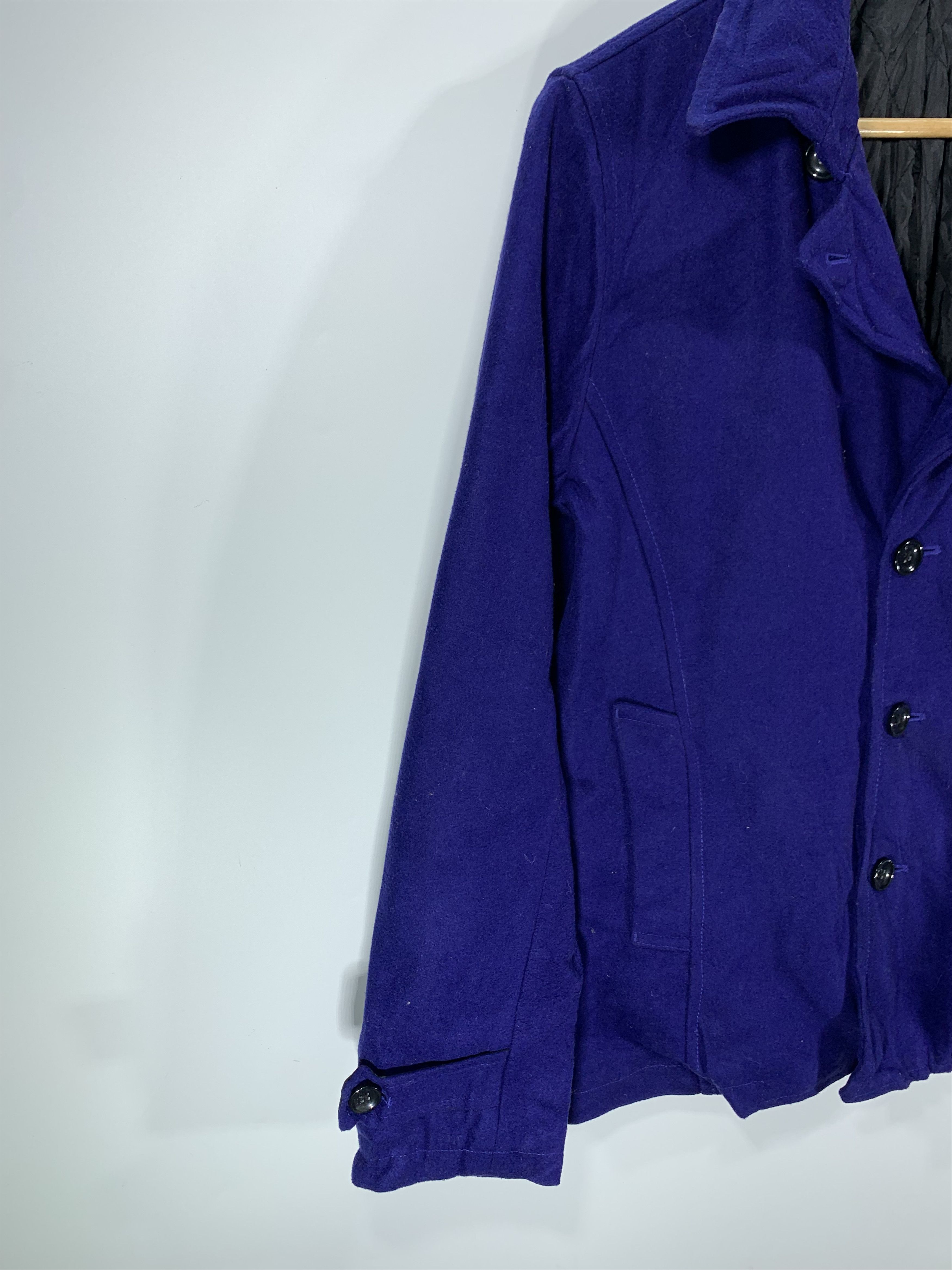 Japanese Brand × Tornado Mart × semanticdesign ⚡️Semantic Design Wool Blue Jacket Size US S / EU 44-46 / 1 - 3 Thumbnail