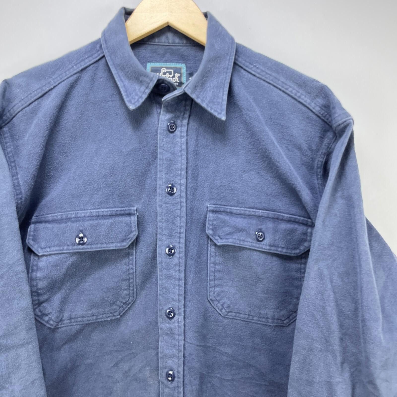 Woolrich Woolen Mills Vintage 90s Woolrich Button-Up Long Sleeve Shirt Large Size US M / EU 48-50 / 2 - 3 Thumbnail