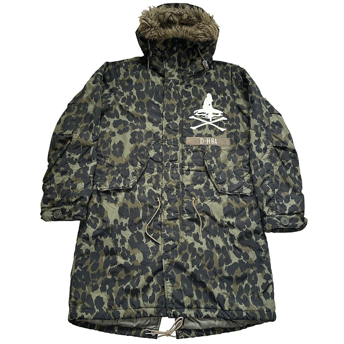 Hysteric Glamour Hysteric Glamour 2005 Fur Hood Primaloft Military Jacket Size US S / EU 44-46 / 1 - 2 Thumbnail