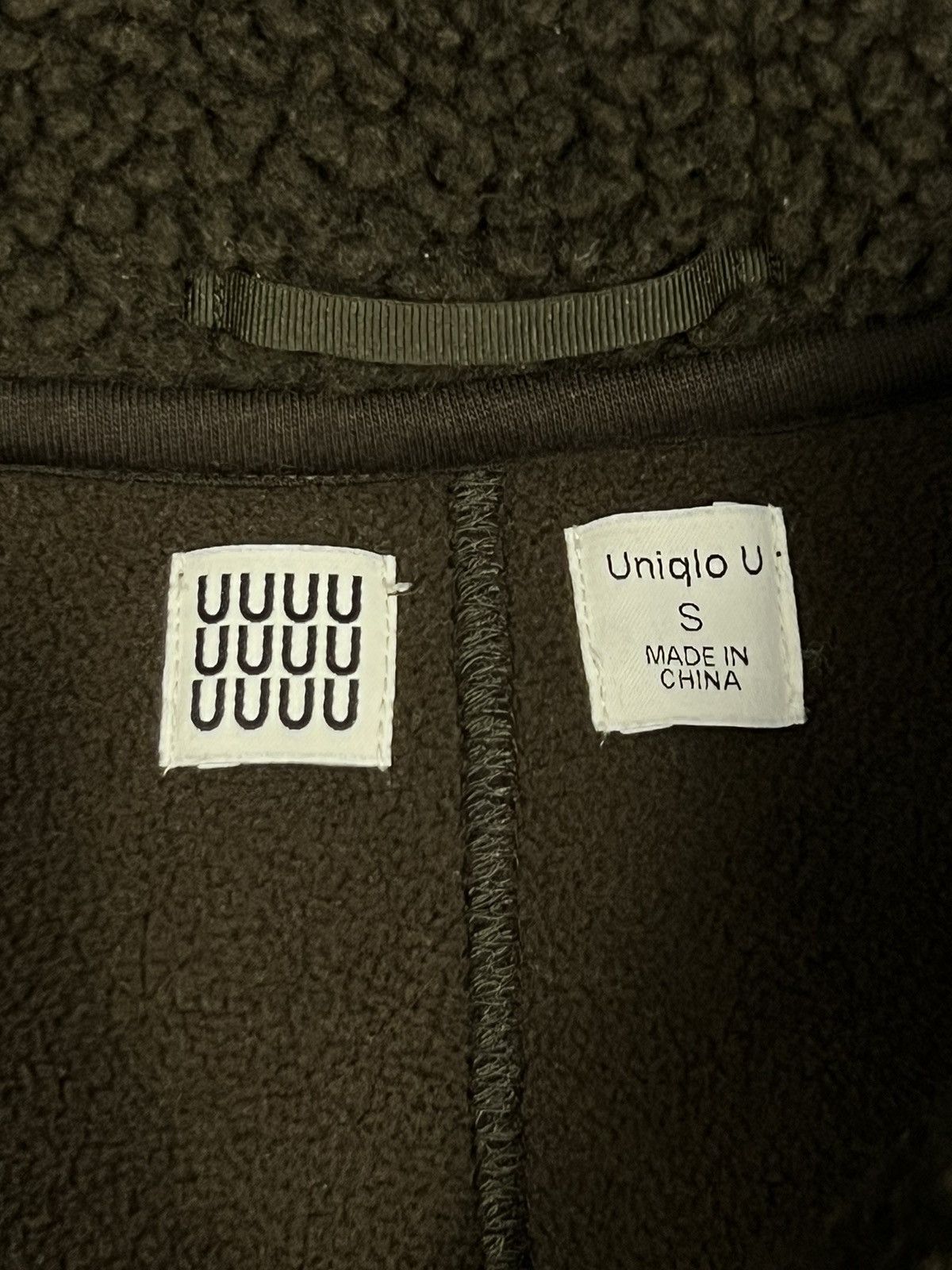 Christophe Lemaire × Lemaire × Uniqlo Uniqlo U x Christophe Lemaire fleece oversize bomber sherpa Size S / US 4 / IT 40 - 9 Thumbnail