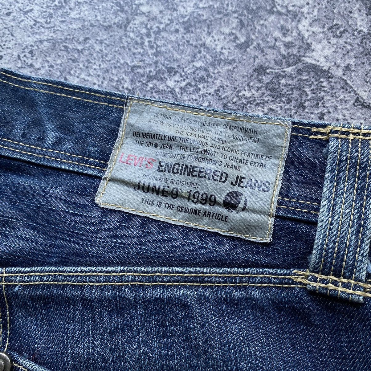 Levi's 1999🔥 LEVI’S ENGINEERED Twisted Jeans Size US 29 - 6 Thumbnail
