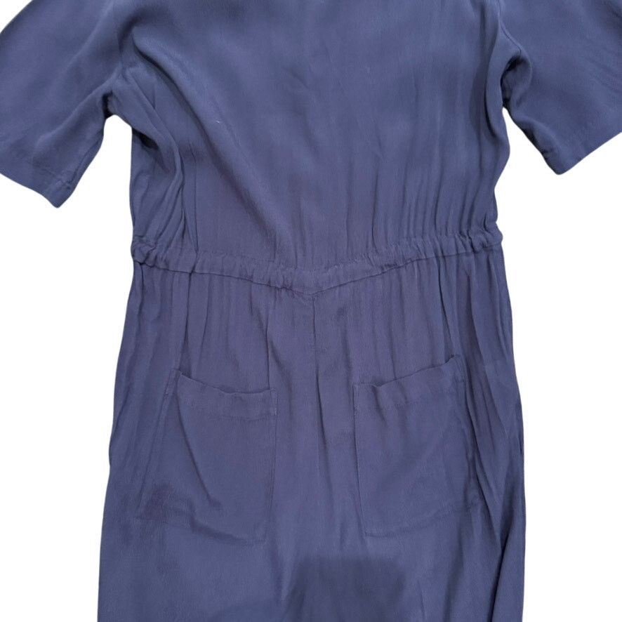 THAKOON Thakoon x RTR Short Sleeve Jumpsuit in Navy, Size US 2 Size 26" / US 2 / IT 38 - 8 Thumbnail