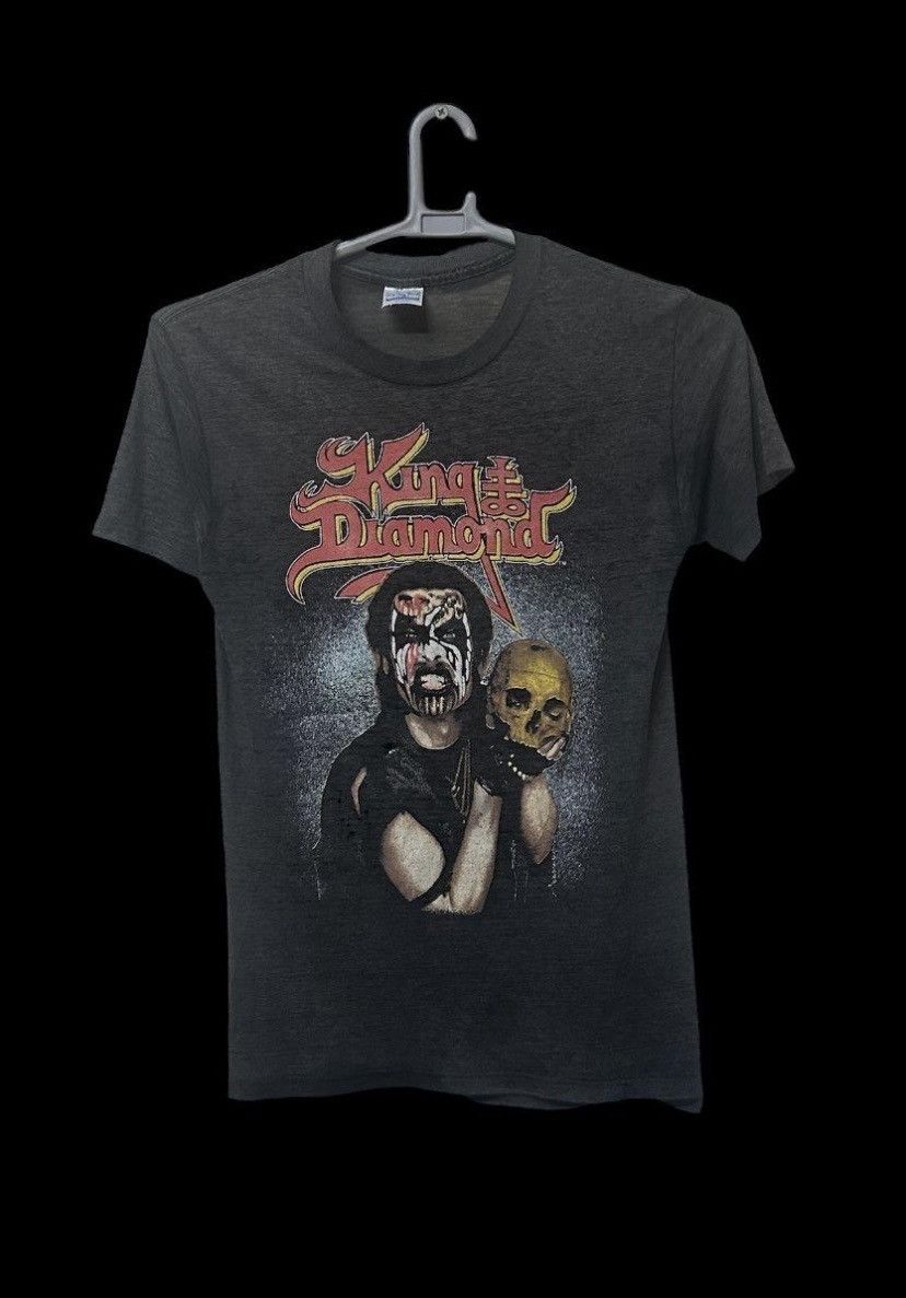 Vintage Vintage King Diamond 1989 Conspiracy Tour T-shirt Size US M / EU 48-50 / 2 - 1 Thumbnail