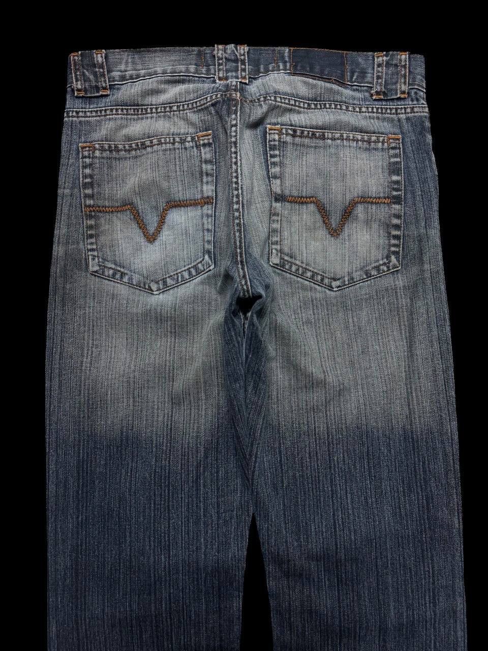 Other Vintage 90s Style Japanese Rusty Mudwash Thrashed Style Jean Size US 32 / EU 48 - 13 Thumbnail