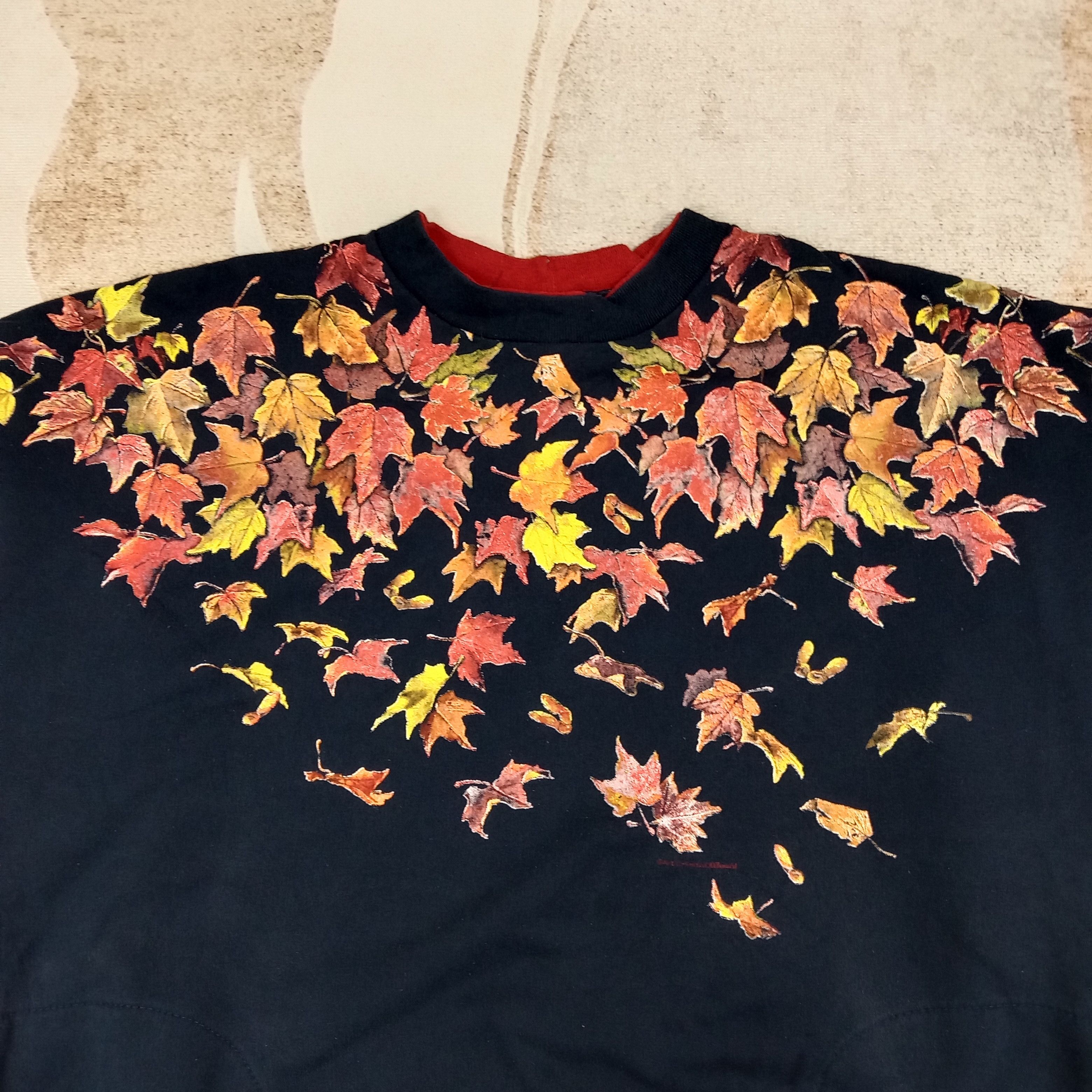 Vintage Arr Unlimited Autumn Sweatshirt 90's C267N27 Size US L / EU 52-54 / 3 - 3 Thumbnail
