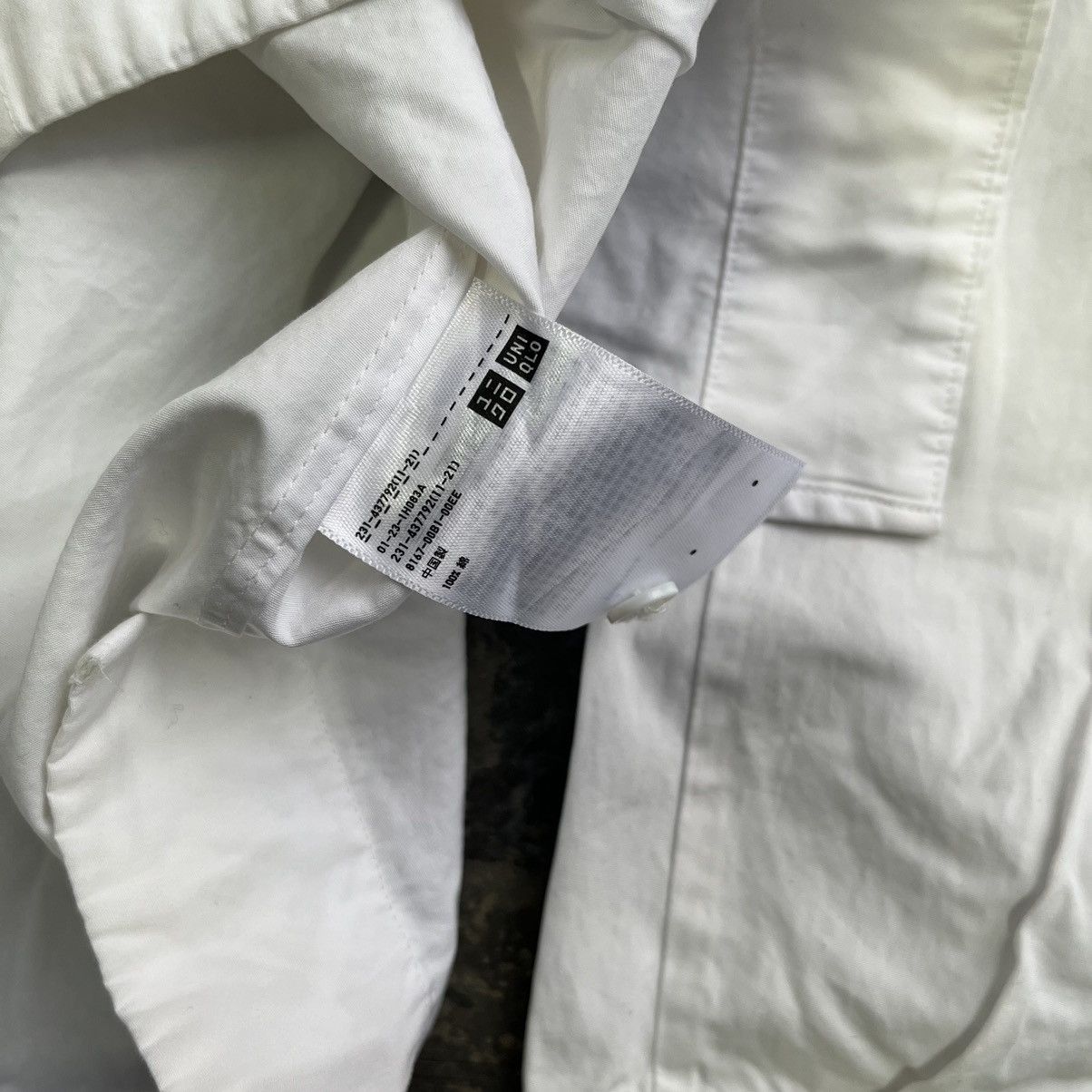 Japanese Brand × Jil Sander × Uniqlo Uniqlo j+ jil sander blouse white shirt Size ONE SIZE - 7 Thumbnail