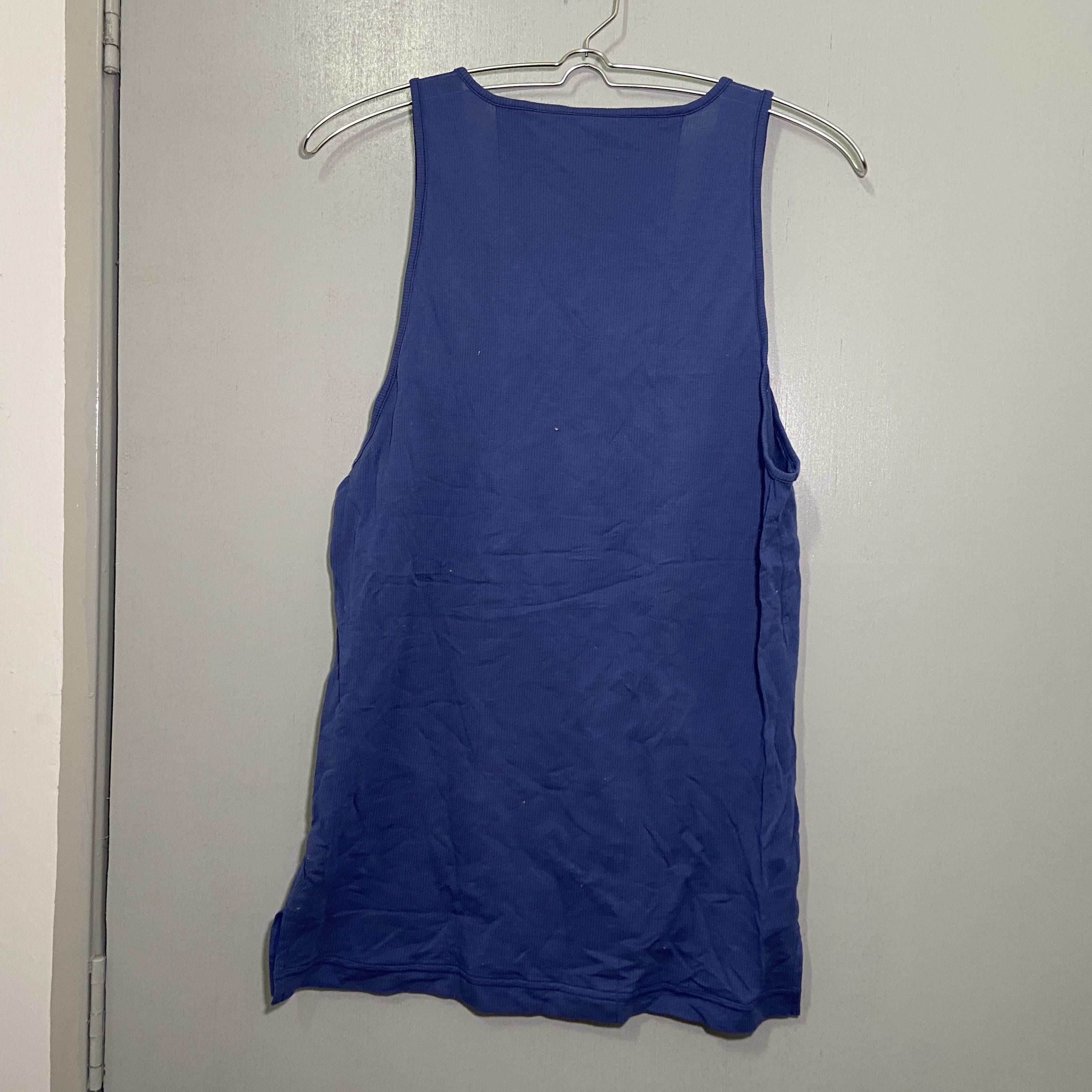 Issey Miyake Issey Miyake Blue Tank Top Size 3 Large Size L / US 10 / IT 46 - 3 Thumbnail