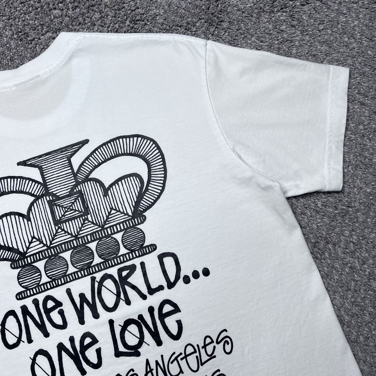 Stussy Vintage 2000s Stussy One World One Love Graphic T-Shirt Sz M Size US M / EU 48-50 / 2 - 13 Thumbnail