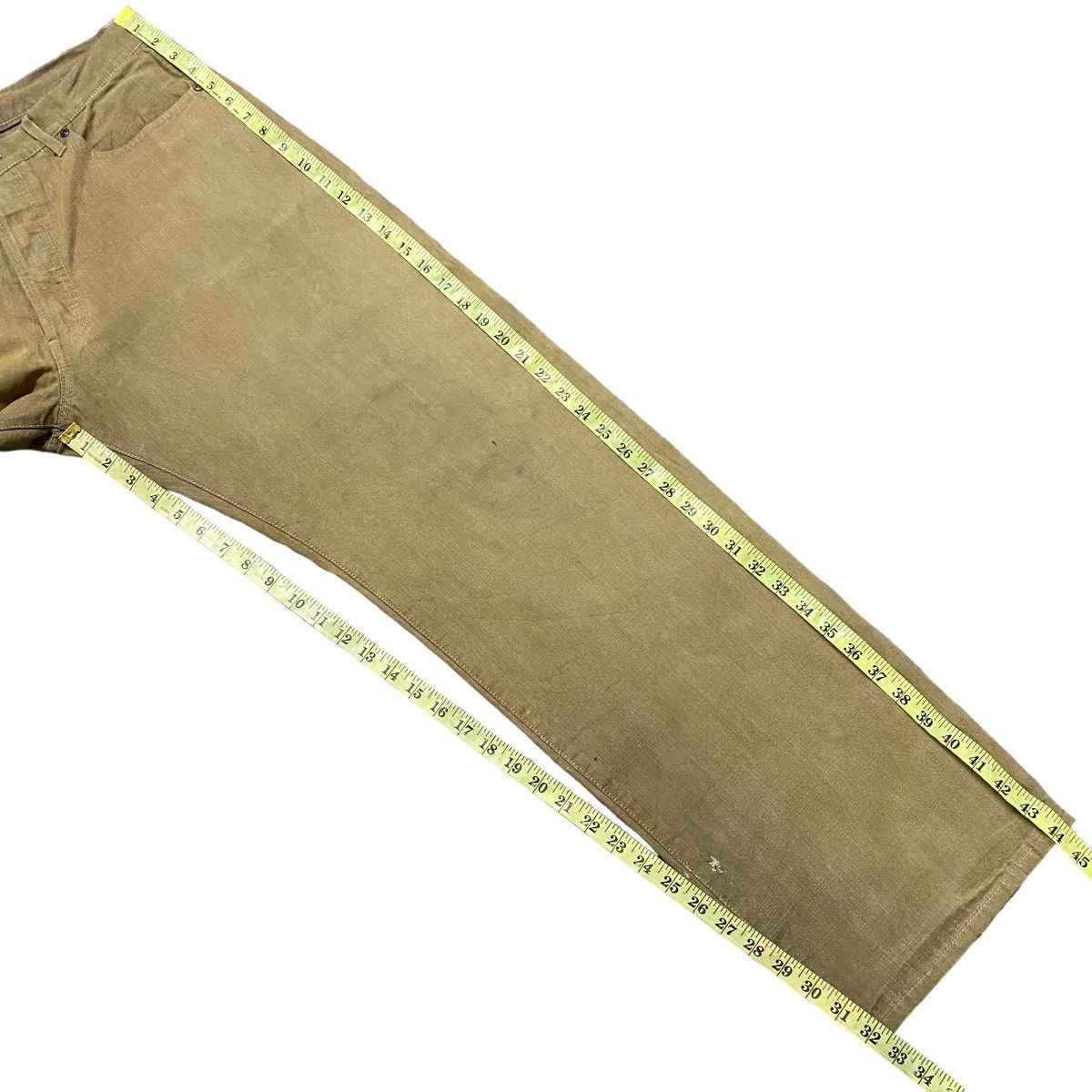 Vintage Vintage PNB NATION Canvas Cotton Baggy Skater Pants Selvedge Size US 33 - 19 Thumbnail
