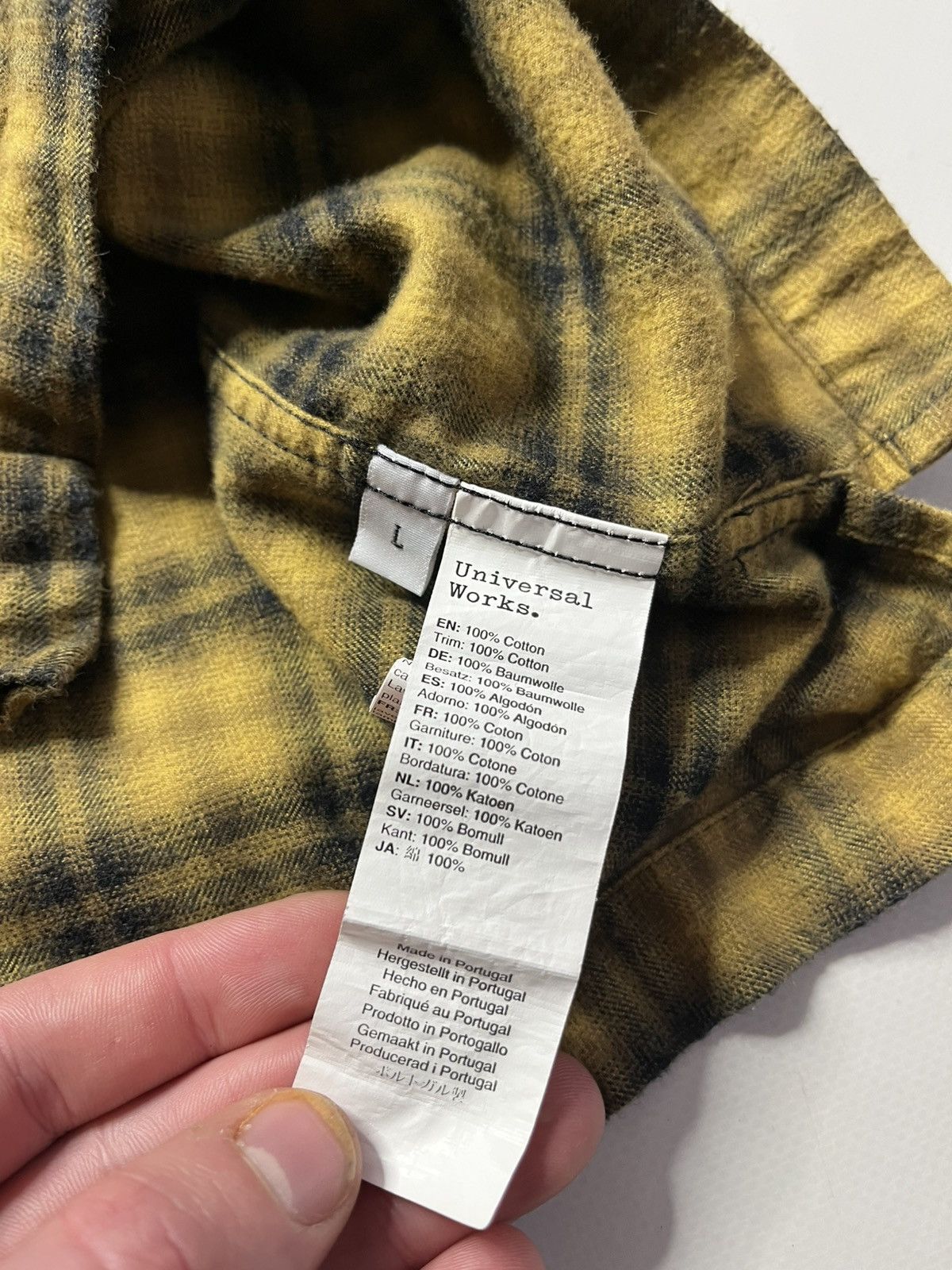 Universal Works Universal Works flannel shirts button up Size US L / EU 52-54 / 3 - 10 Thumbnail