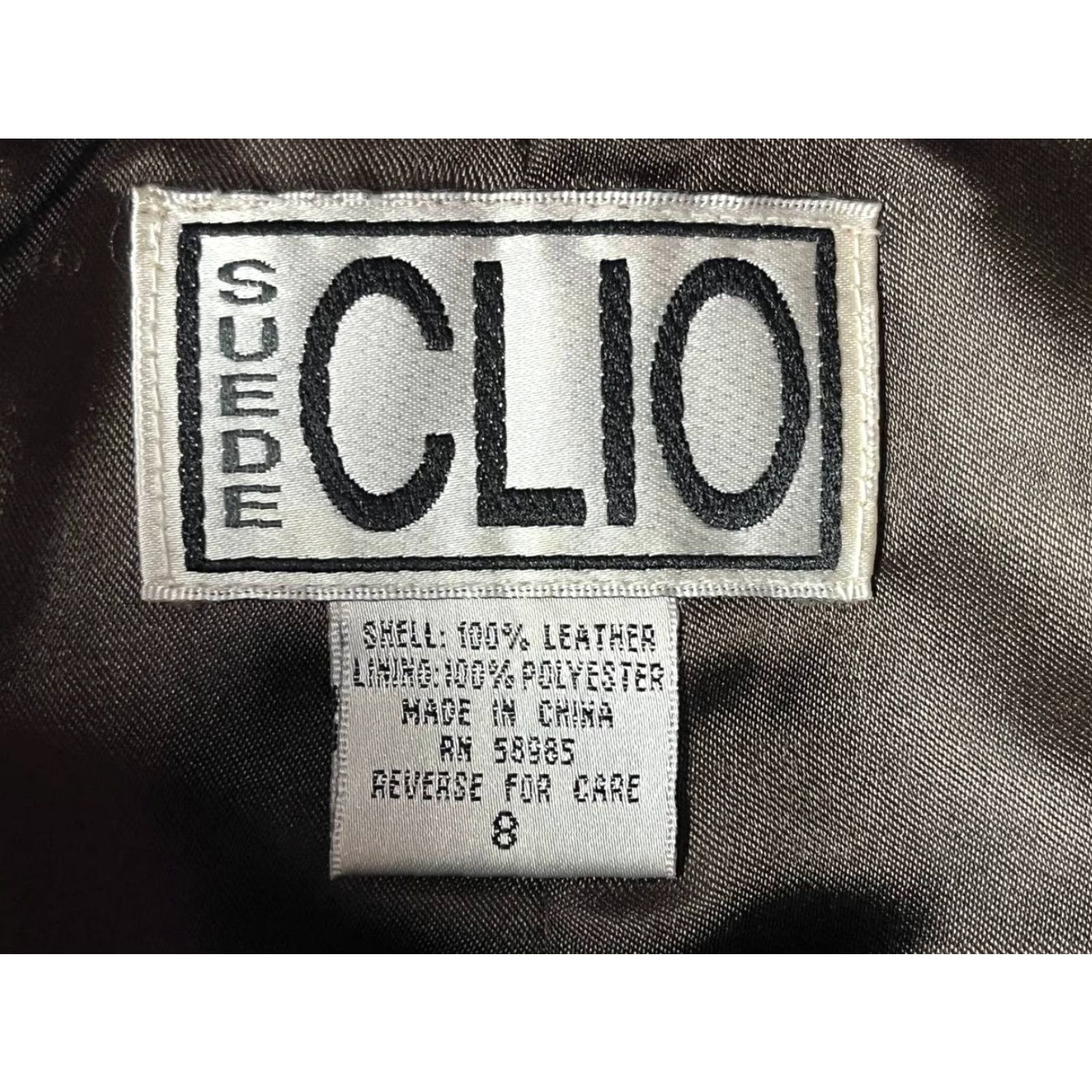 Vintage VINTAGE Clio Brown Leather Suede Pants Size 8 Inseam 30 Women PANTS Brown LTHR Motorcycle Size 30" / US 8 / IT 44 - 6 Thumbnail