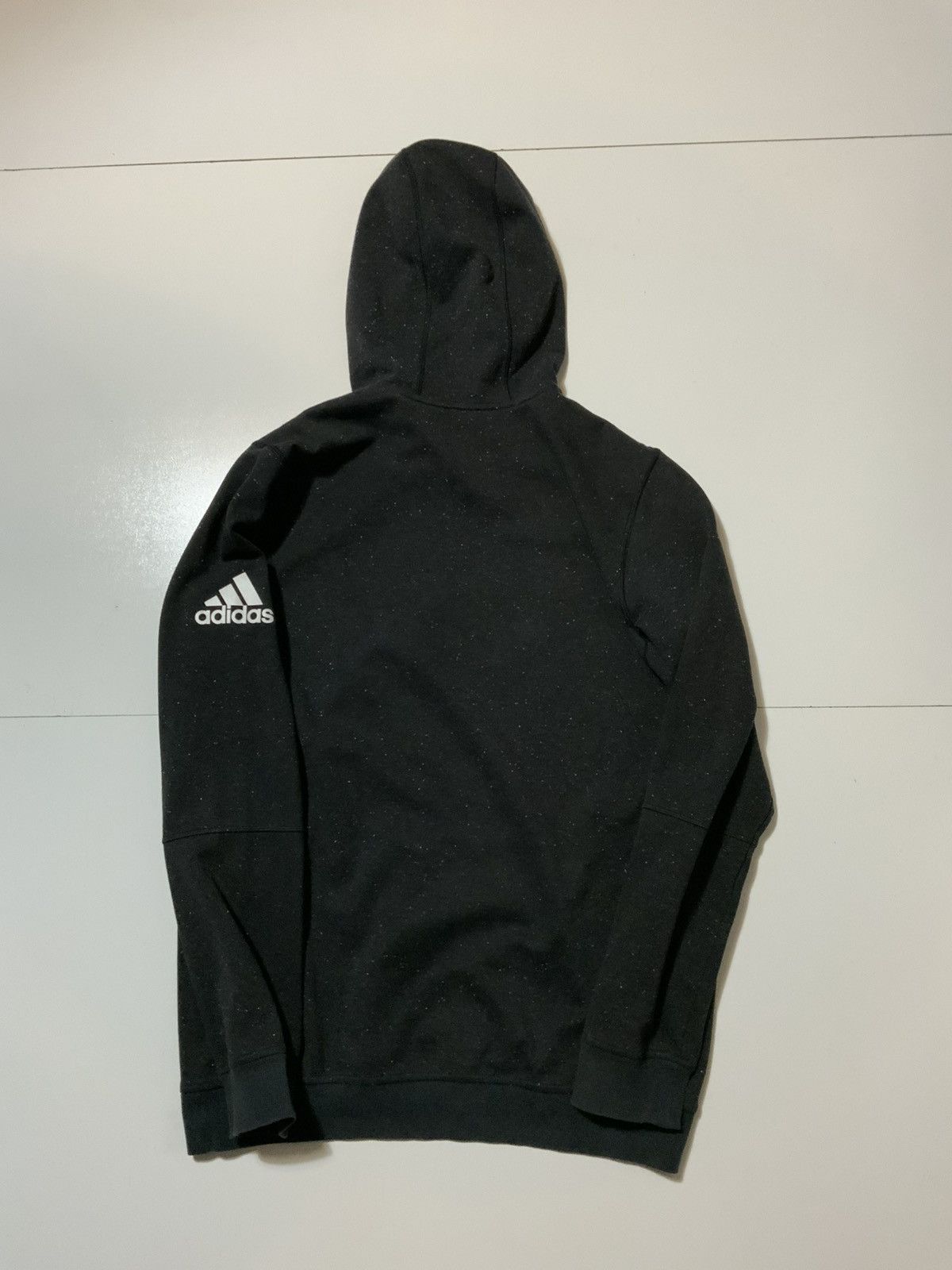 Adidas Adidas Essentials Epic Speckled Charcoal Pullover Hoodie Size US M / EU 48-50 / 2 - 2 Thumbnail