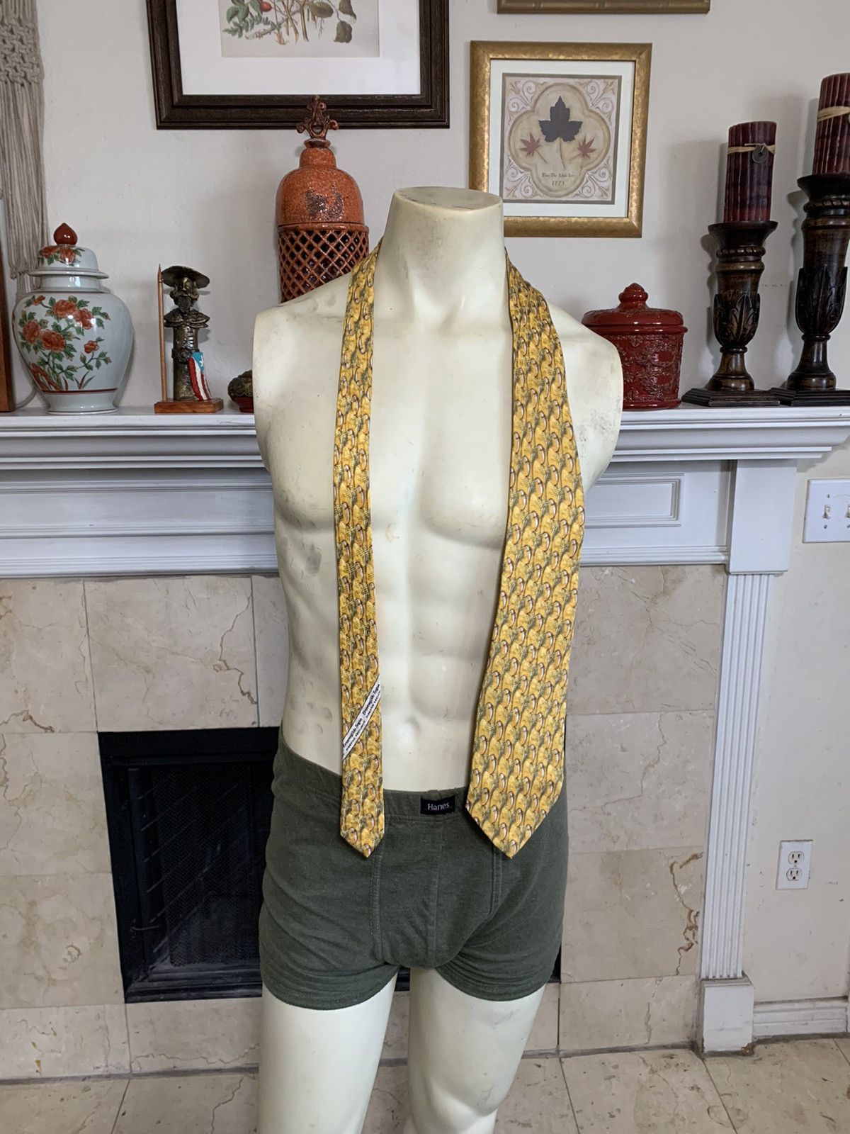 Ermenegildo Zegna Dolphins Silk Wide tie Size ONE SIZE - 2 Thumbnail