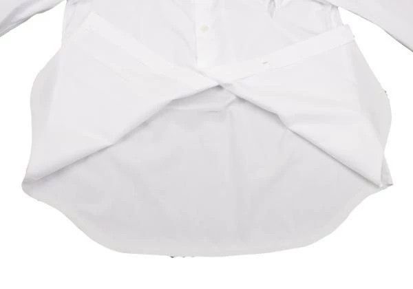 Comme des Garcons Comme Des Garcons White Vintage Cutout Bow Shirt Size M / US 6-8 / IT 42-44 - 8 Thumbnail