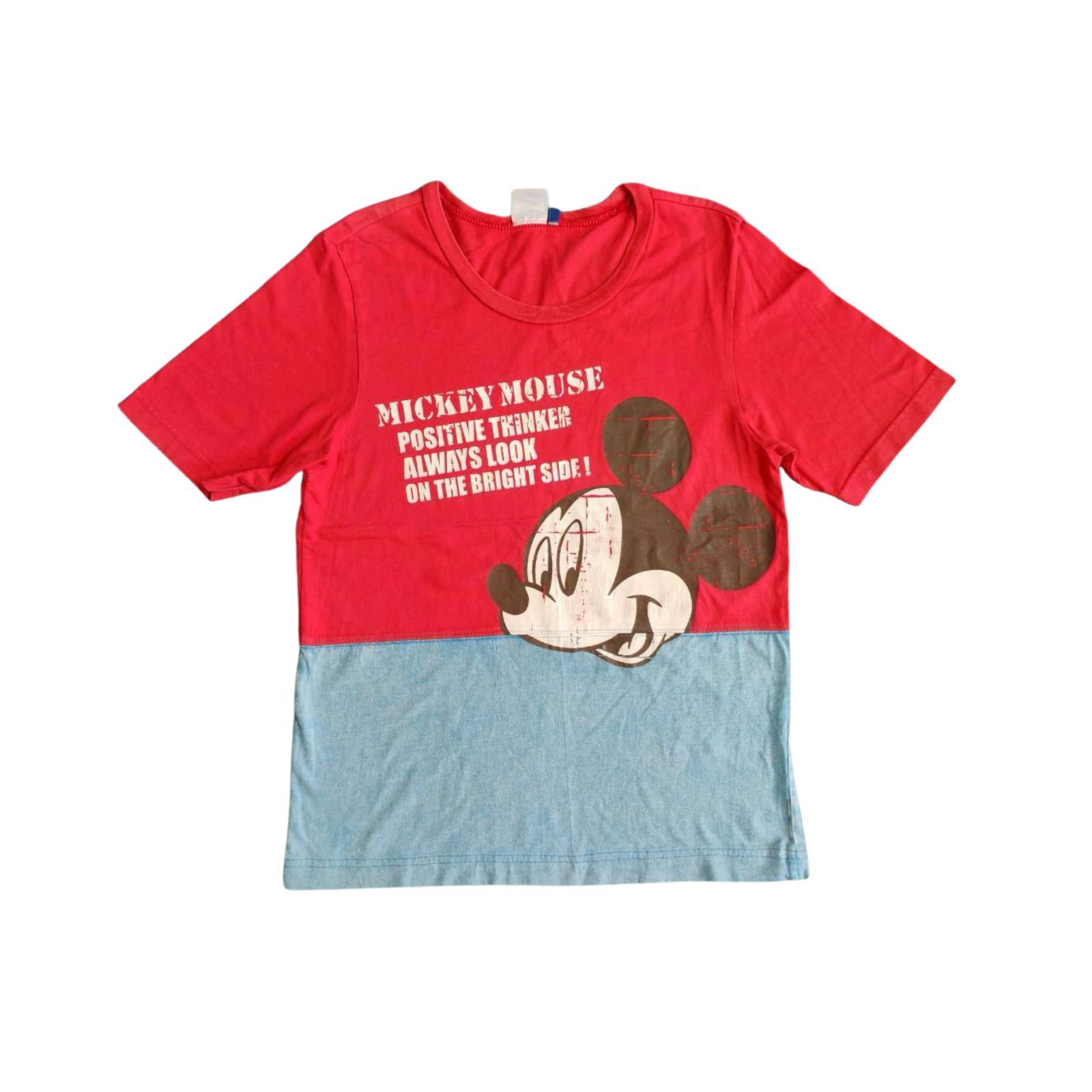 Disney 00s vintage disney mickey mouse t shirt 2 layer 17.5/25 Size US S / EU 44-46 / 1 - 1 Thumbnail