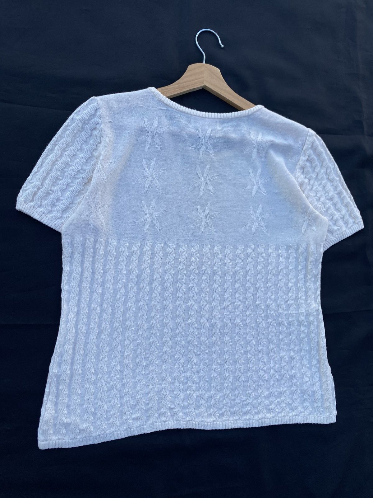 Yves Saint Laurent Rare Vintage Yves Saint Laurent YSL Knitted Sweater Size M / US 6-8 / IT 42-44 - 16 Thumbnail