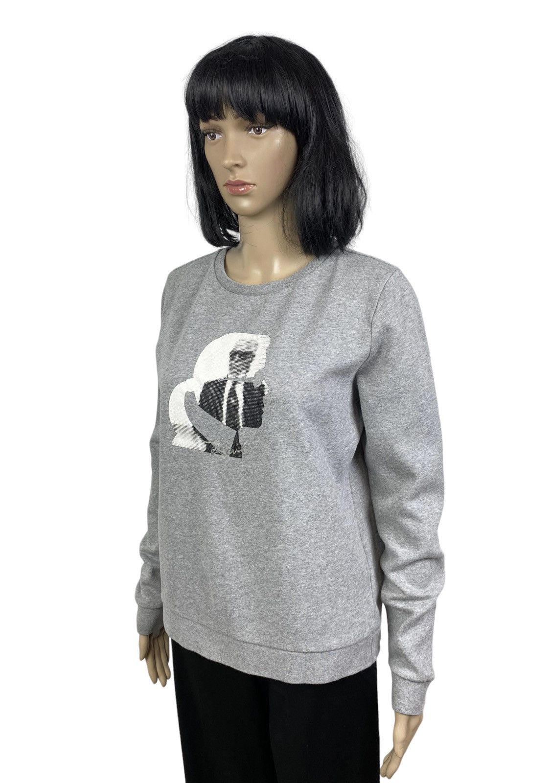 Karl Lagerfeld Karl Lagerfeld Sweatshirt Big Logo Women size M Size M / US 6-8 / IT 42-44 - 2 Thumbnail
