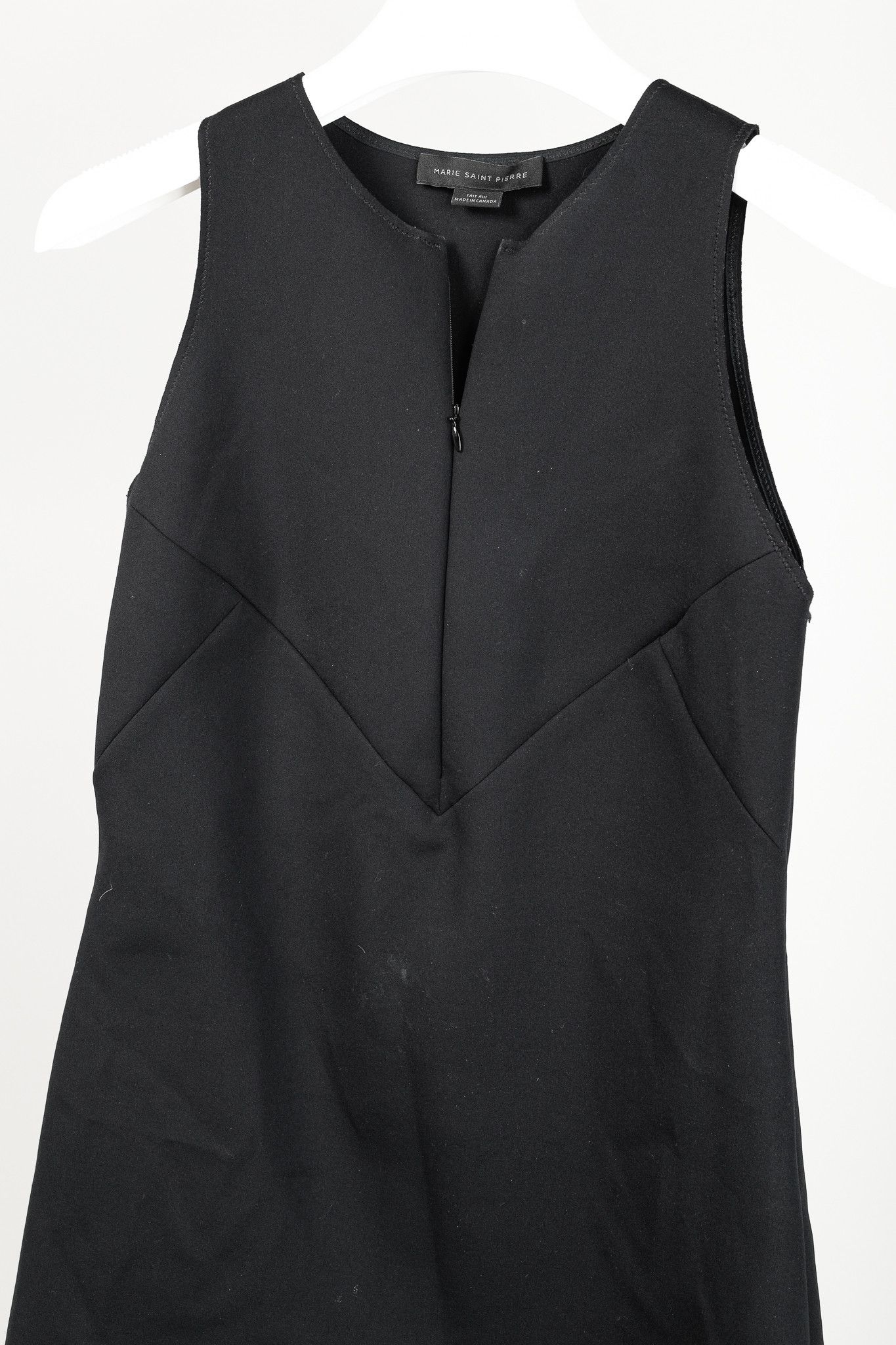 Marie Saint Pierre Marie Saint Pierre Lares Black Neoprene Zip Tank Size M / US 6-8 / IT 42-44 - 3 Thumbnail