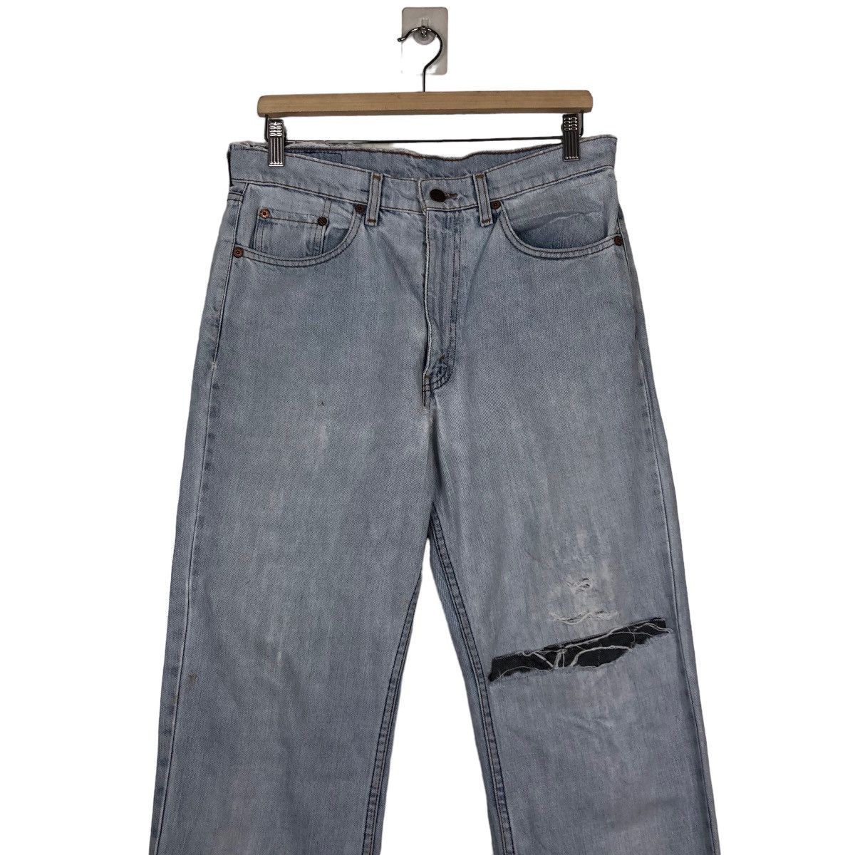 Levi's 🔥Vintage 359 Button Levi’s Jeans Denim Biker Wear Size US 32 / EU 48 - 4 Thumbnail