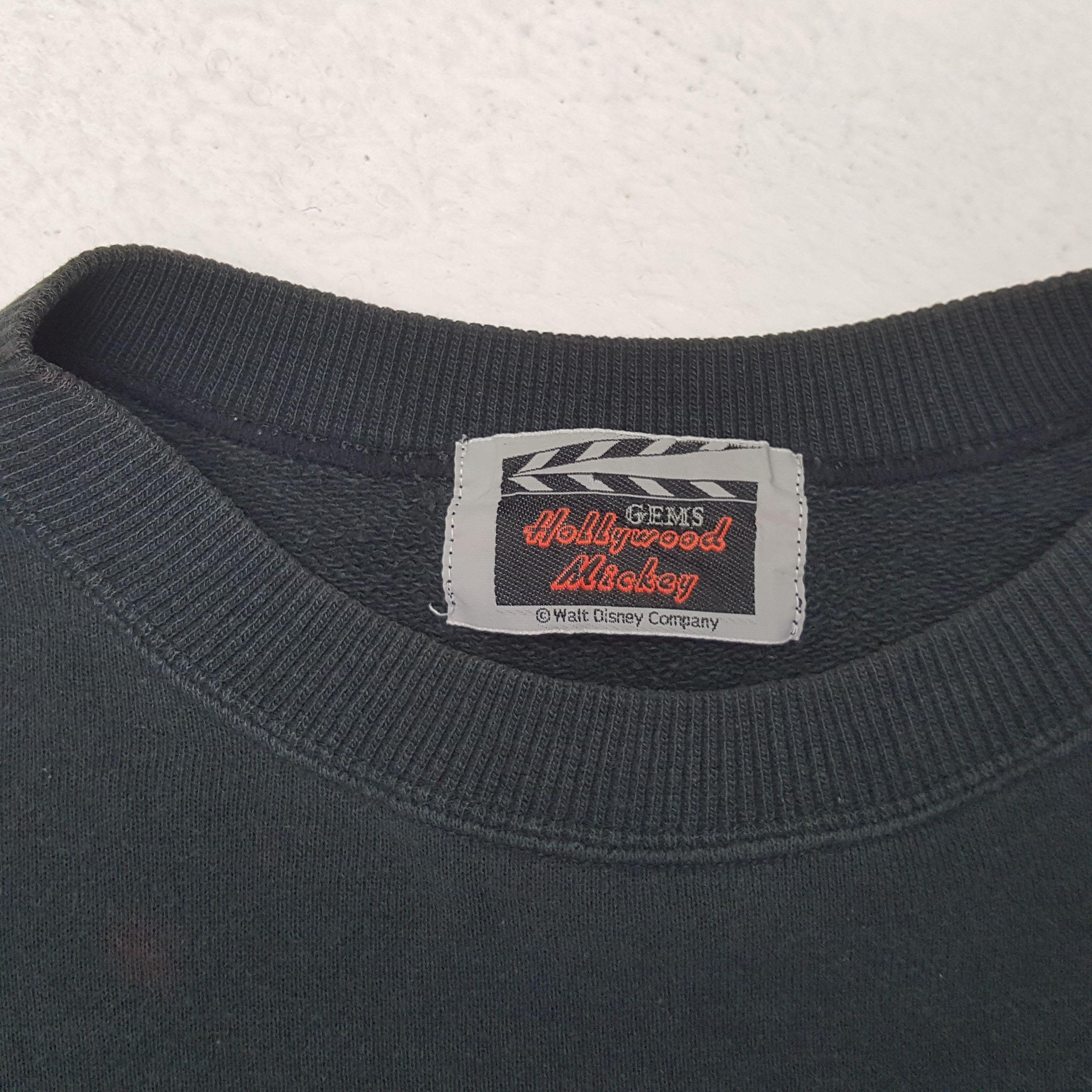 Disney HOLLYWOOD MICKEY Mouse Cartoon Character Sweatshirt C291N33 Size M / US 6-8 / IT 42-44 - 4 Thumbnail