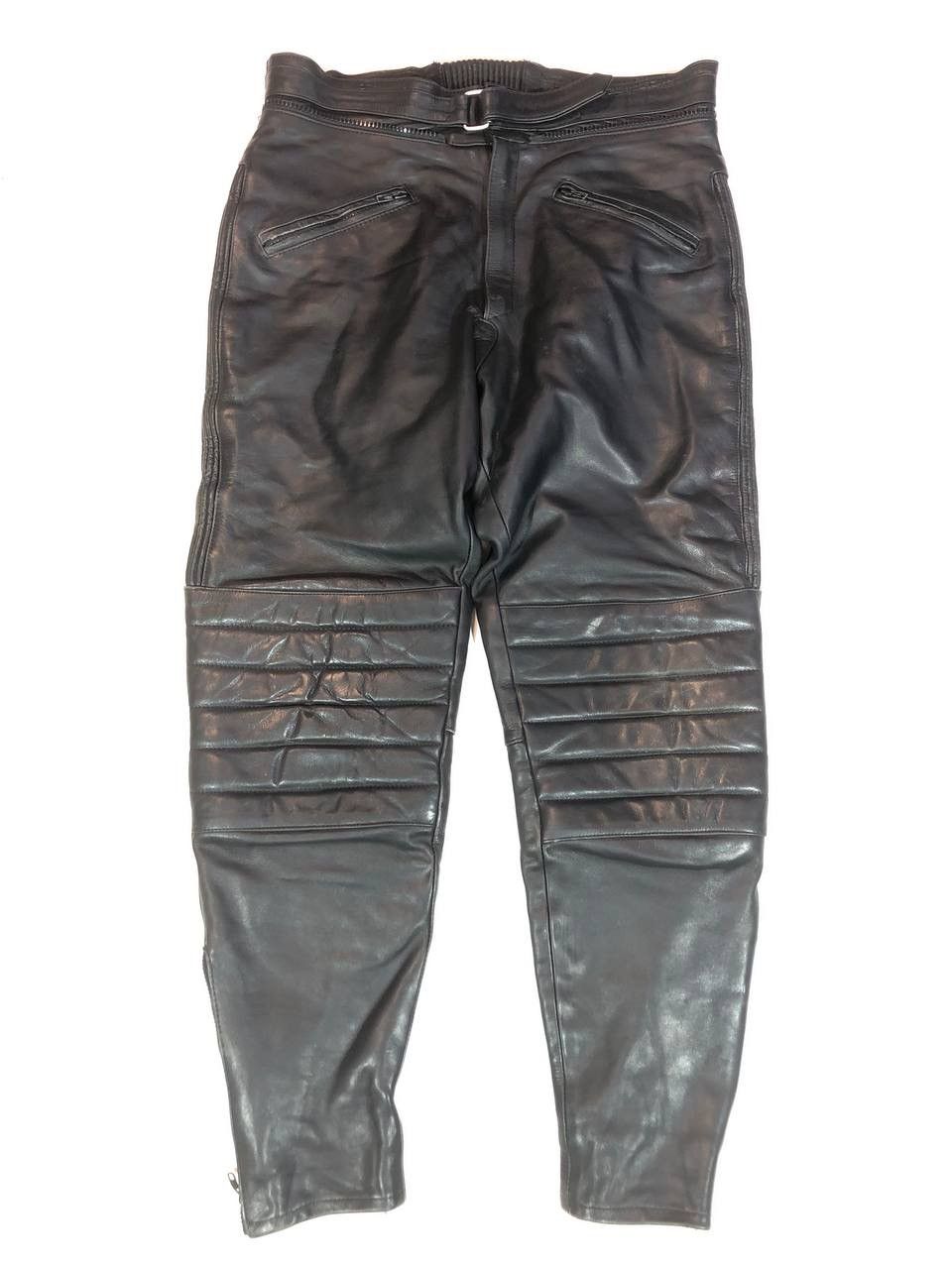 Akito Leather Motorcycle Pants Vintage