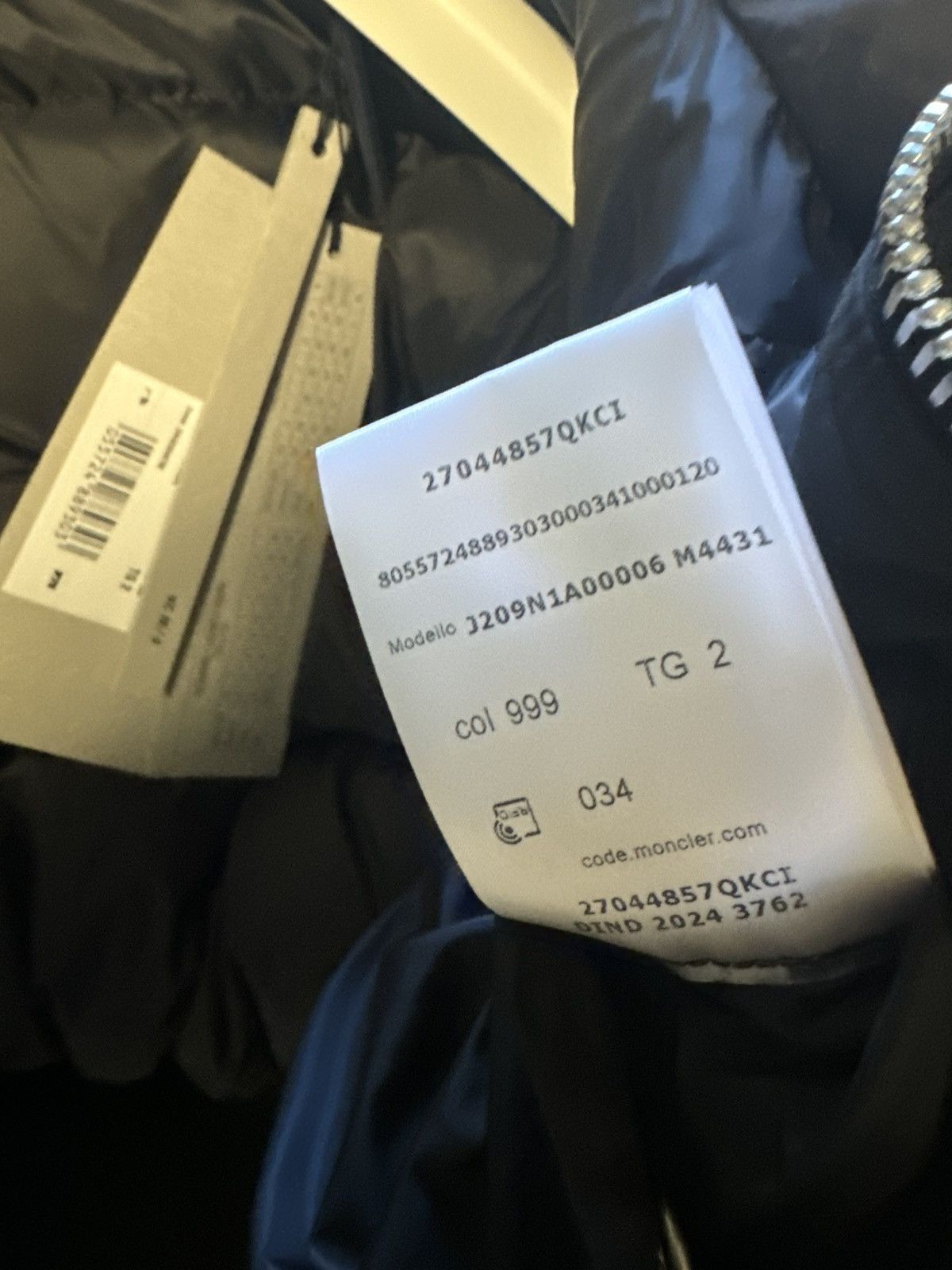 Moncler × Rick Owens MONCLER + RICK OWENS ALICE HOODED SHORT DOWN JACKET Size US M / EU 48-50 / 2 - 12 Thumbnail
