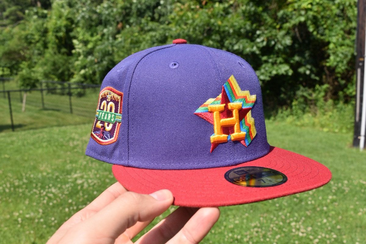 New Era Myfitteds Houston Astros 20th Anniversary “Marjoras Mask” Size 32 - 2 Thumbnail
