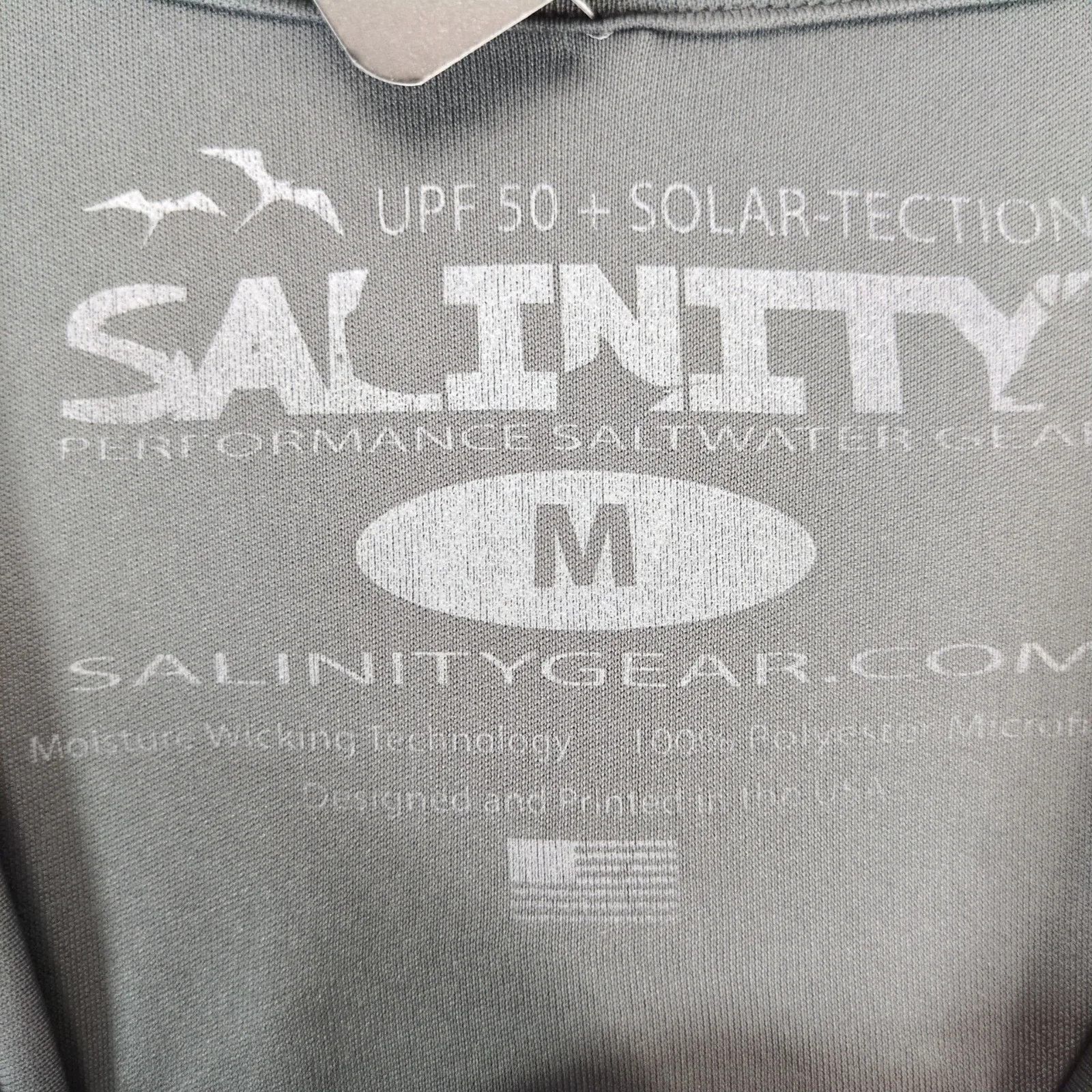 Other NWT Salinity Gear Mens M T-Shirt Saltwater Sportsmen Fishing Size US M / EU 48-50 / 2 - 5 Thumbnail
