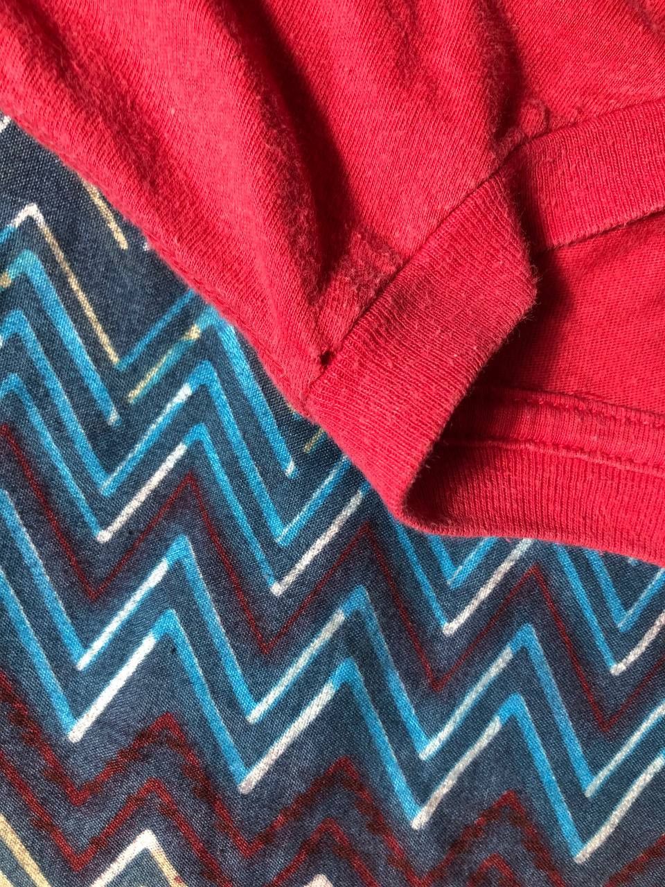 Polo Ralph Lauren × Vintage Vintage 90s Polo Ralph Lauren Cookie Multi Colour Stripe Tee Size US L / EU 52-54 / 3 - 8 Thumbnail