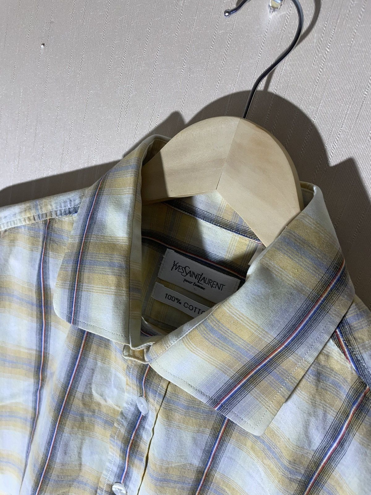 Vintage × Yves Saint Laurent Yves Saint Laurent vintage streetwear shirt Size US L / EU 52-54 / 3 - 7 Thumbnail