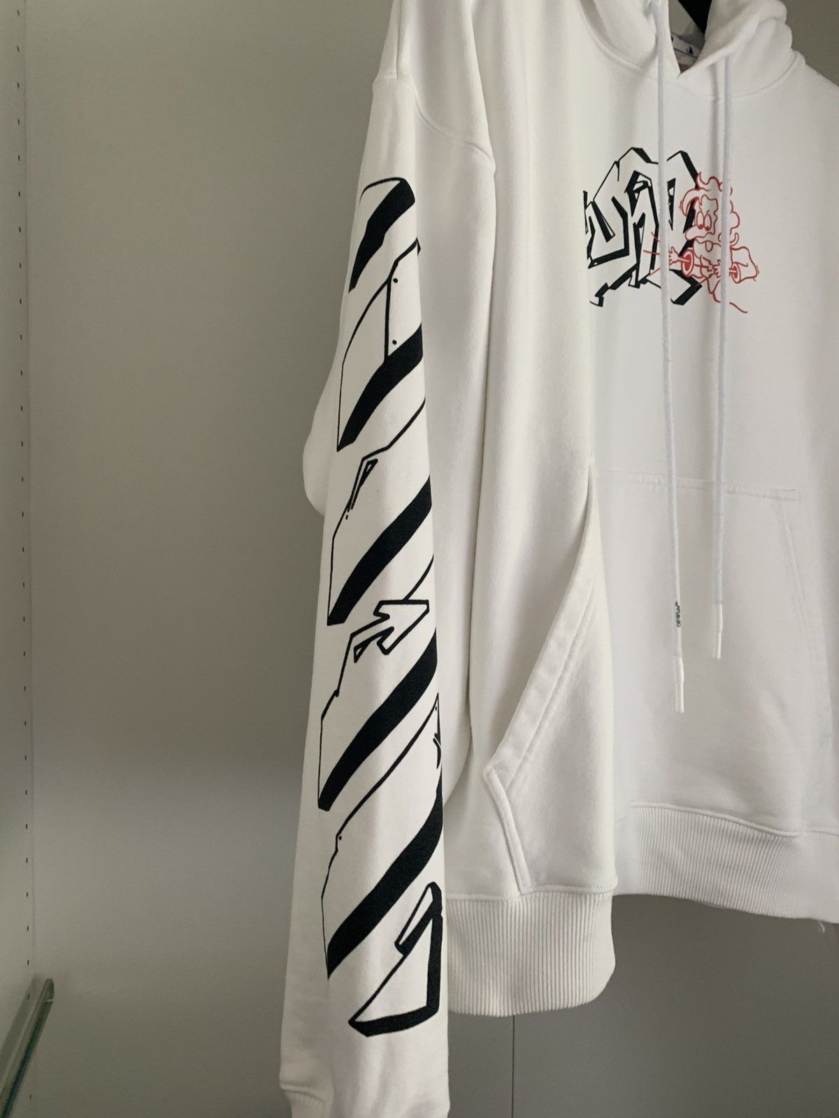 Off-White Off White Hoodie Size US L / EU 52-54 / 3 - 3 Thumbnail