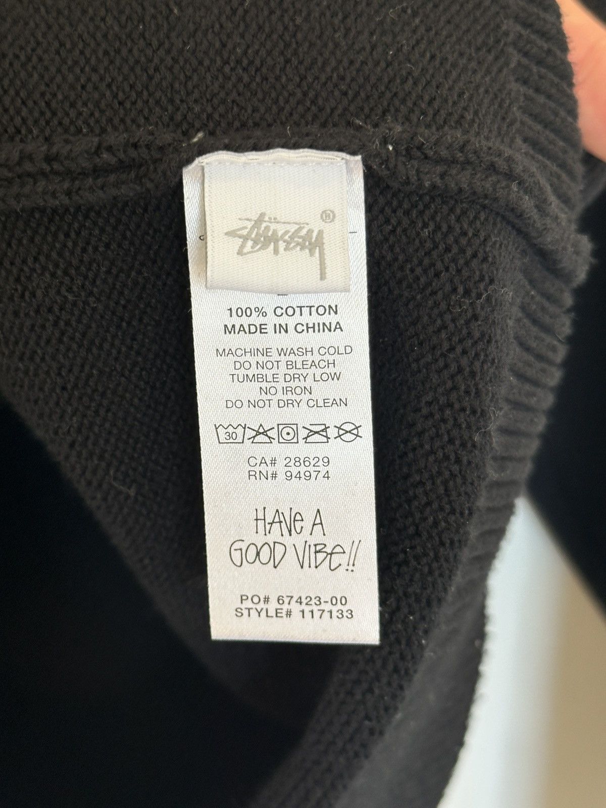 Stussy Stussy Brand Sweater Size US L / EU 52-54 / 3 - 3 Thumbnail