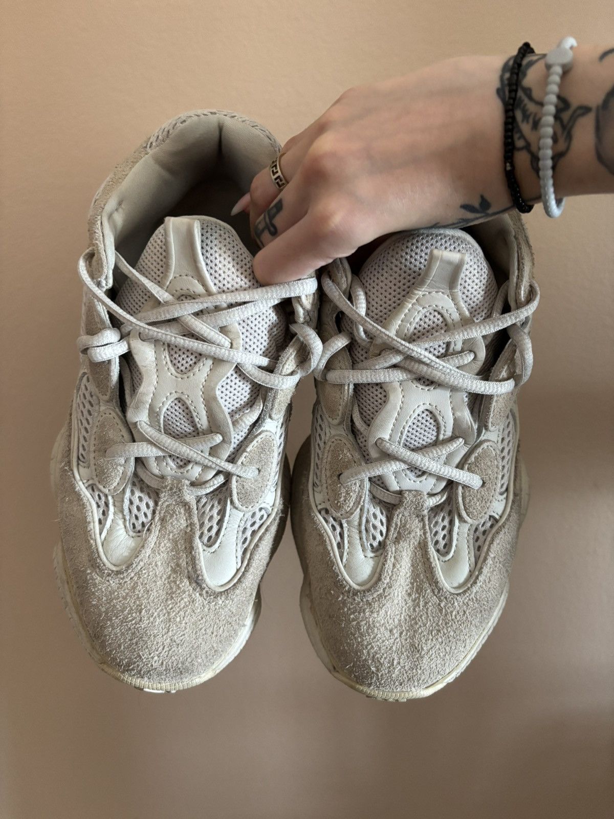 Yeezy Adidas Yeezy 500 'Blush' Size US 7 / EU 40 - 3 Thumbnail