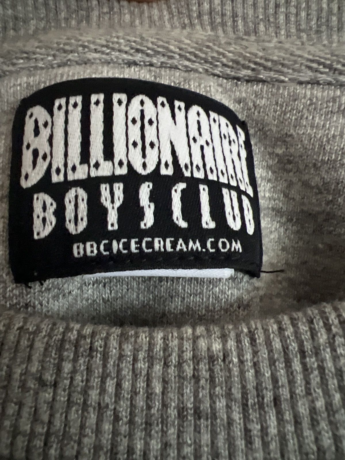 billionaire boys club grey long sleaze