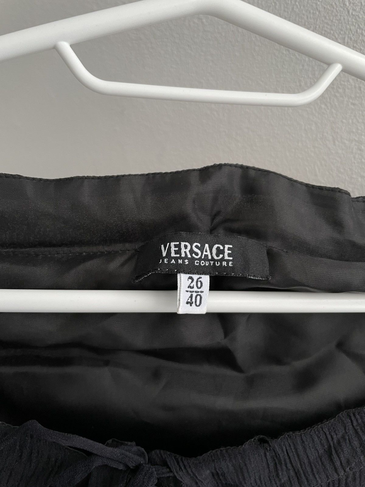 Versace Versace Silk Skirt Luxury 90s Y2K Versace Jeans Couture Size 26" / US 2 / IT 38 - 7 Thumbnail