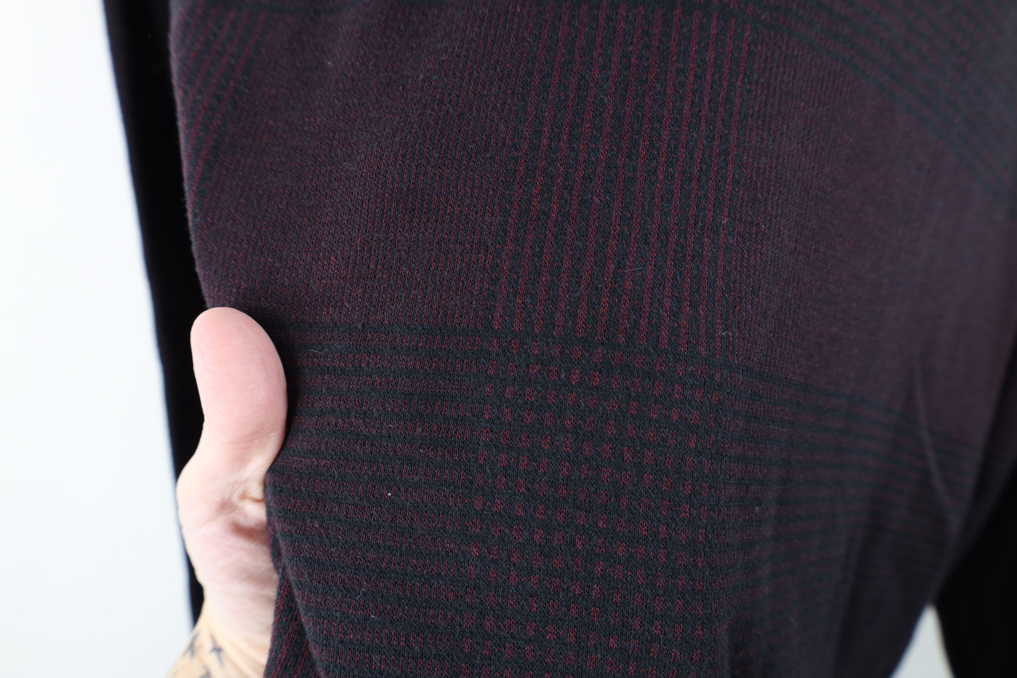 Vintage Vintage Streetwear Long Sleeve Collared Rugby Polo Plaid Size US XL / EU 56 / 4 - 4 Thumbnail