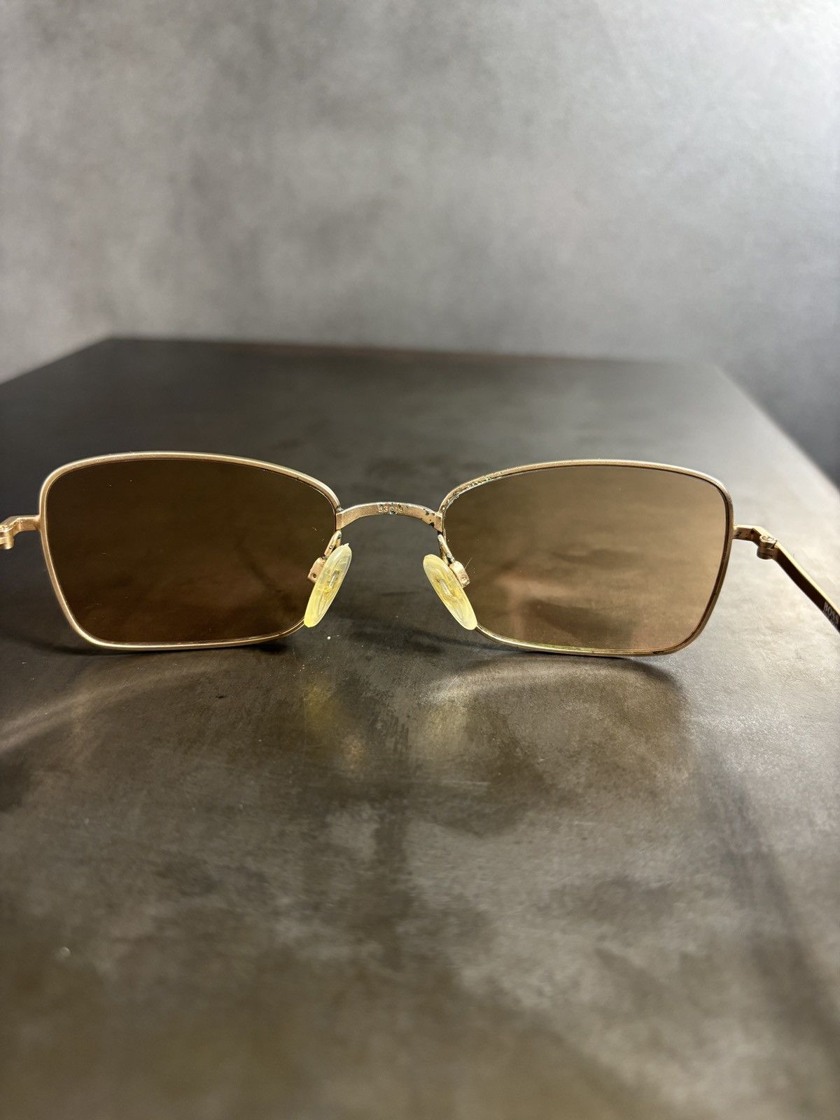 Hugo Boss 1990s Vintage Hugo Boss Sunglasses Japan Metal HB 1519 Y2K Size ONE SIZE - 18 Thumbnail