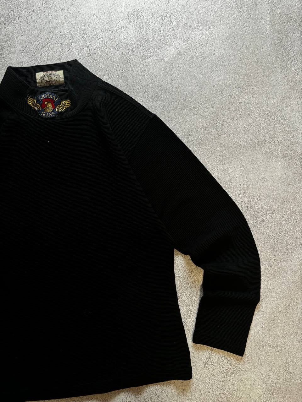 Armani Armani Jeans archive vintage distressed sweater Size US S / EU 44-46 / 1 - 3 Thumbnail