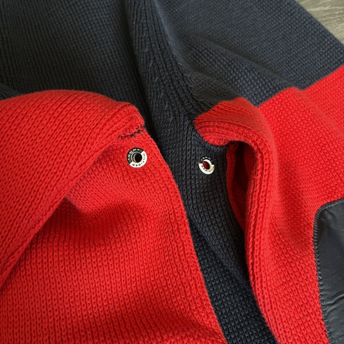 Tommy Hilfiger Tommy Hilfiger Yacht Club Quarter Zip Premium Cotton Sweater Size US XXL / EU 58 / 5 - 8 Thumbnail