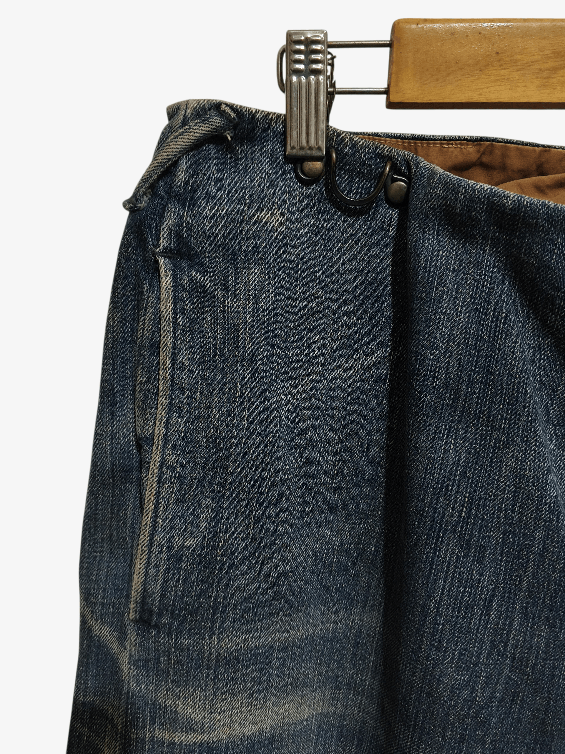 Kapital 🔥Vintage🔥 Early 00s Kapital Japan⁠ Indigo Wide Leg Denim Size US 34 / EU 50 - 4 Thumbnail