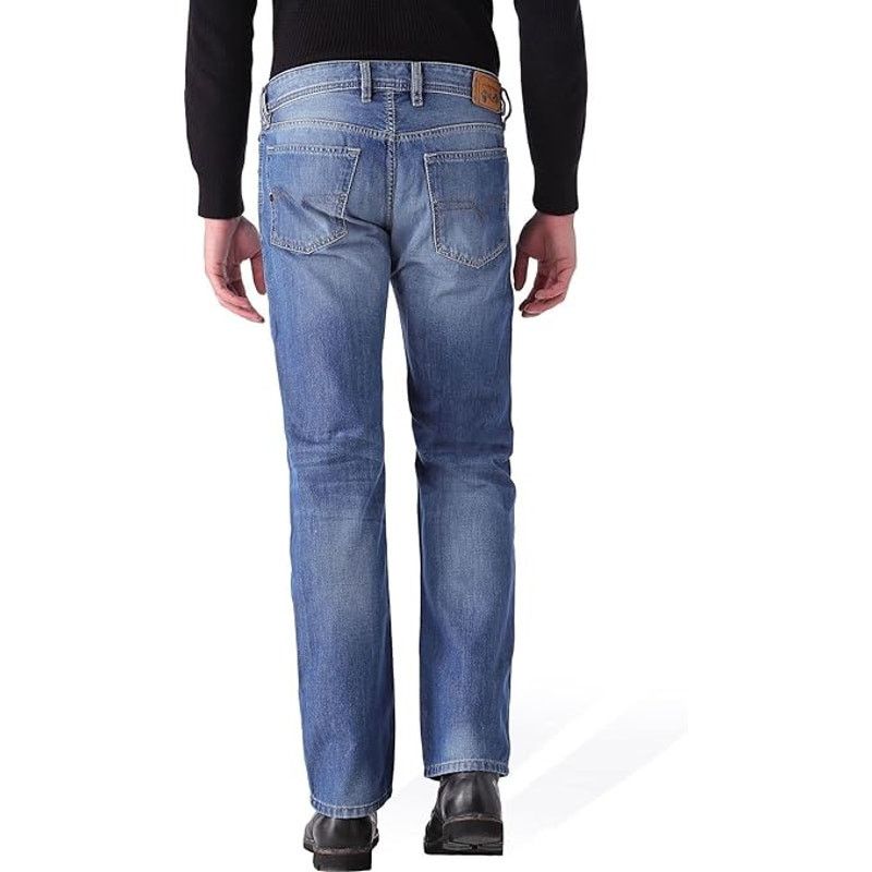 Diesel Diesel Waykee Regular Straight Leg Denim Jeans Blue W29 L32 Size US 29 - 2 Thumbnail