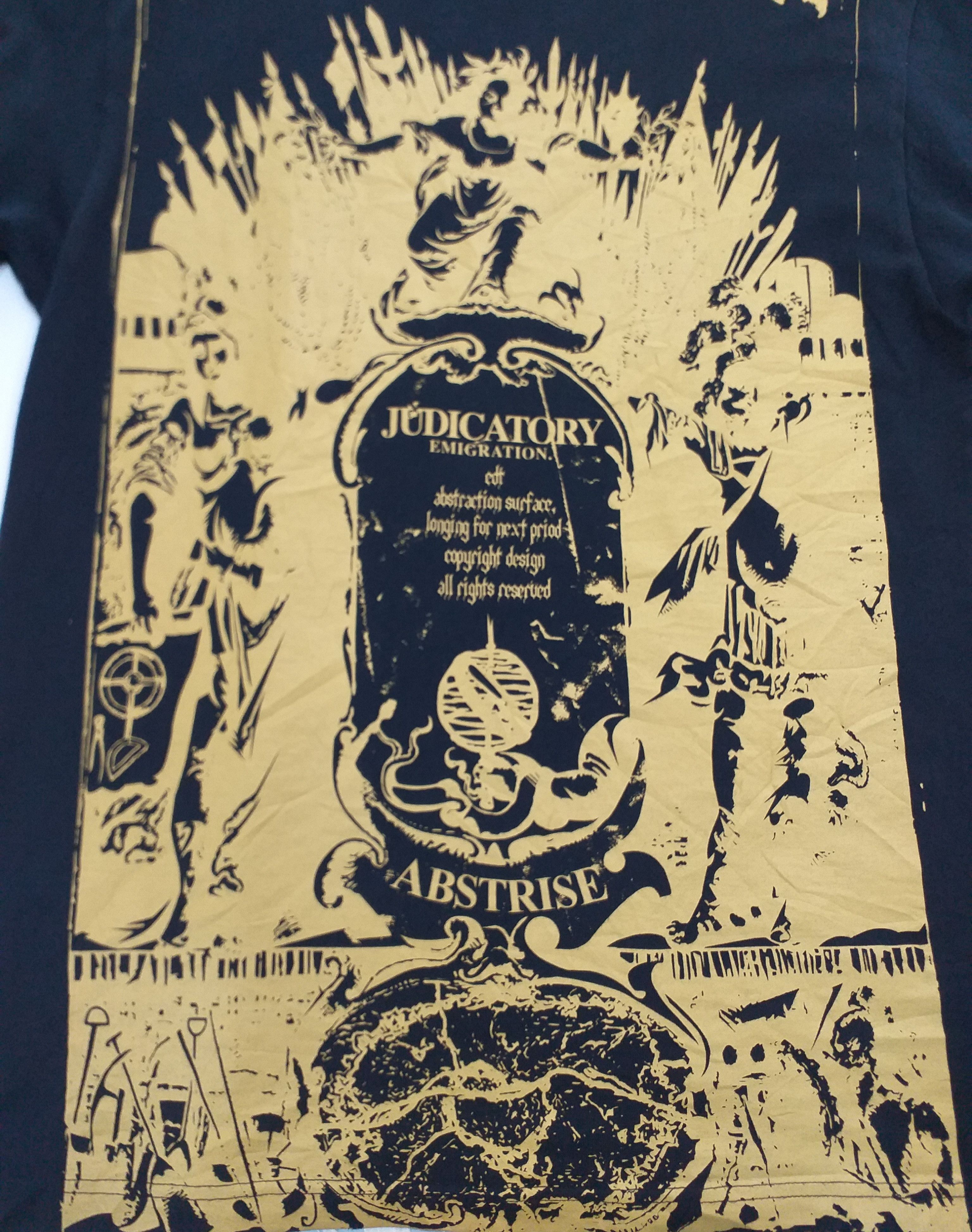 Japanese Brand Japanese Brand Abstrise Large T Shirt -A053 Size US L / EU 52-54 / 3 - 3 Thumbnail