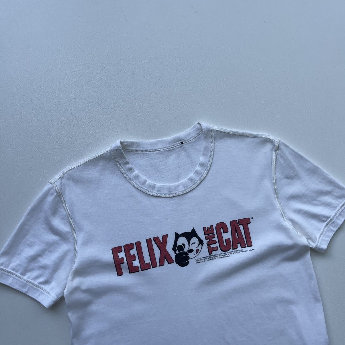 Dolce & Gabbana Dolce & Gabbana Felix The Cat D&G T-Shirt White Rare Size US S / EU 44-46 / 1 - 2 Thumbnail